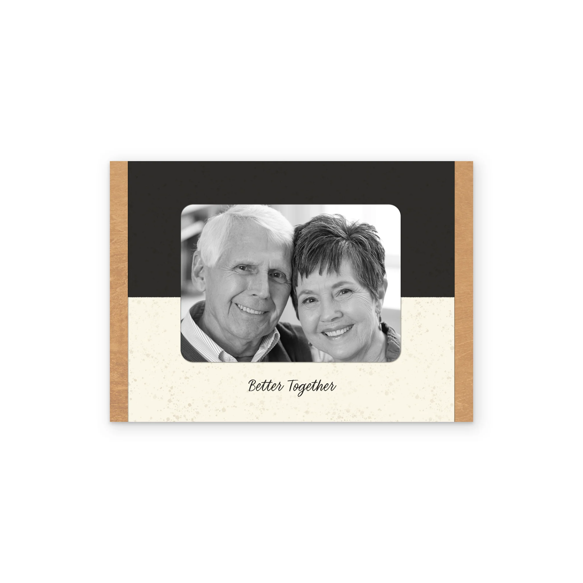 Personalised 'Better Together' Photo Upload Anniversary Card - Image 2