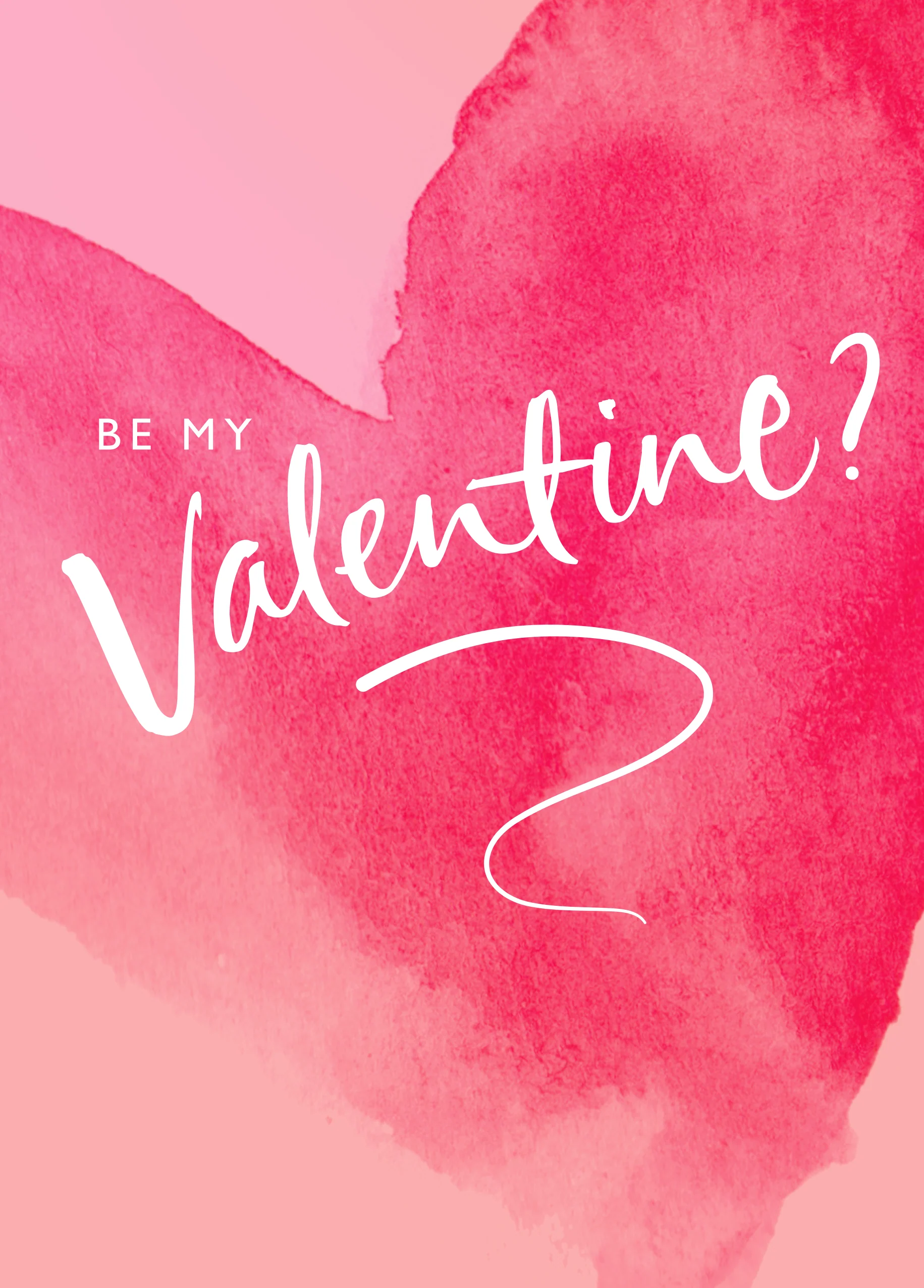 Personalised Big Red Love Heart Valentine's Day Card