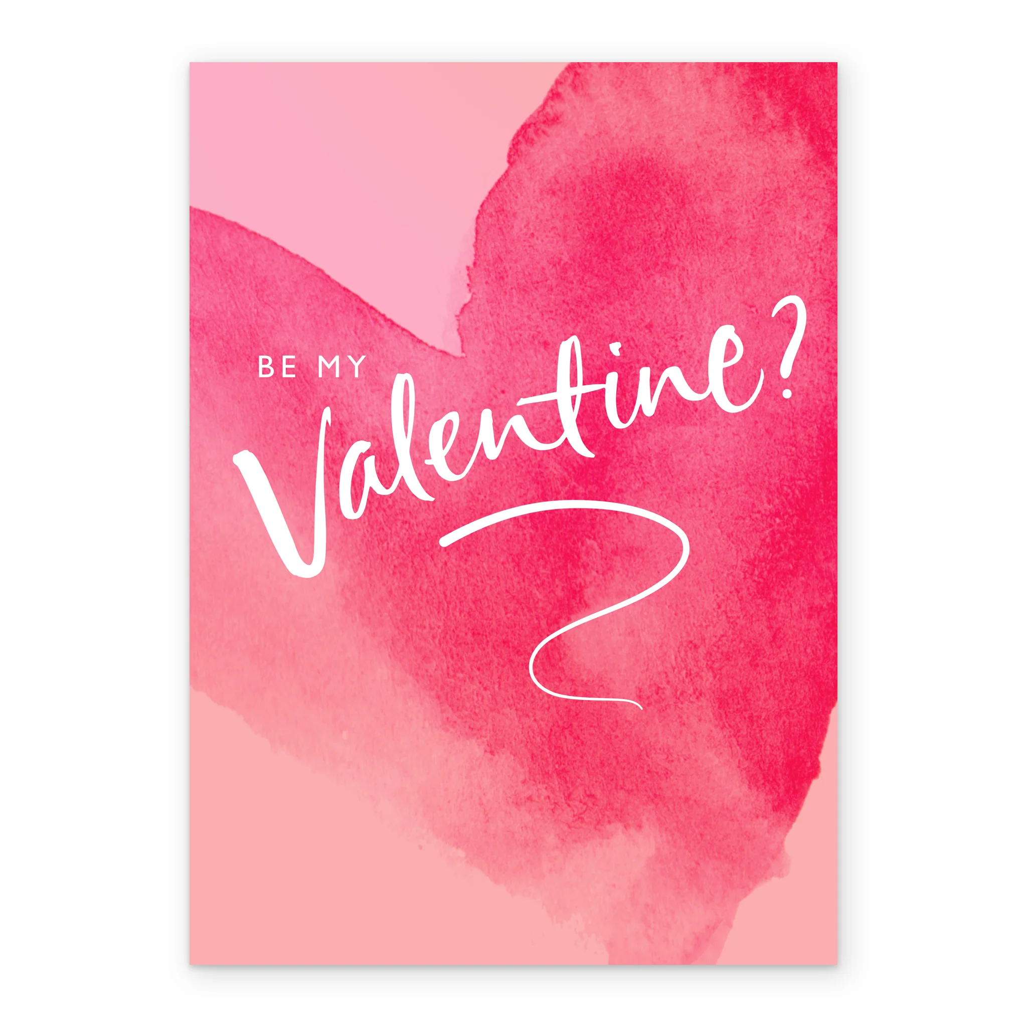 Personalised Big Red Love Heart Valentine's Day Card - Image 2