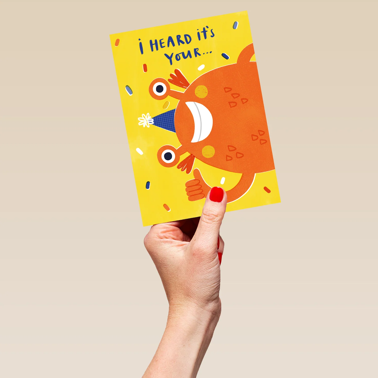 Personalised Birth-Yay Monster Kids Birthday Card - Image 5