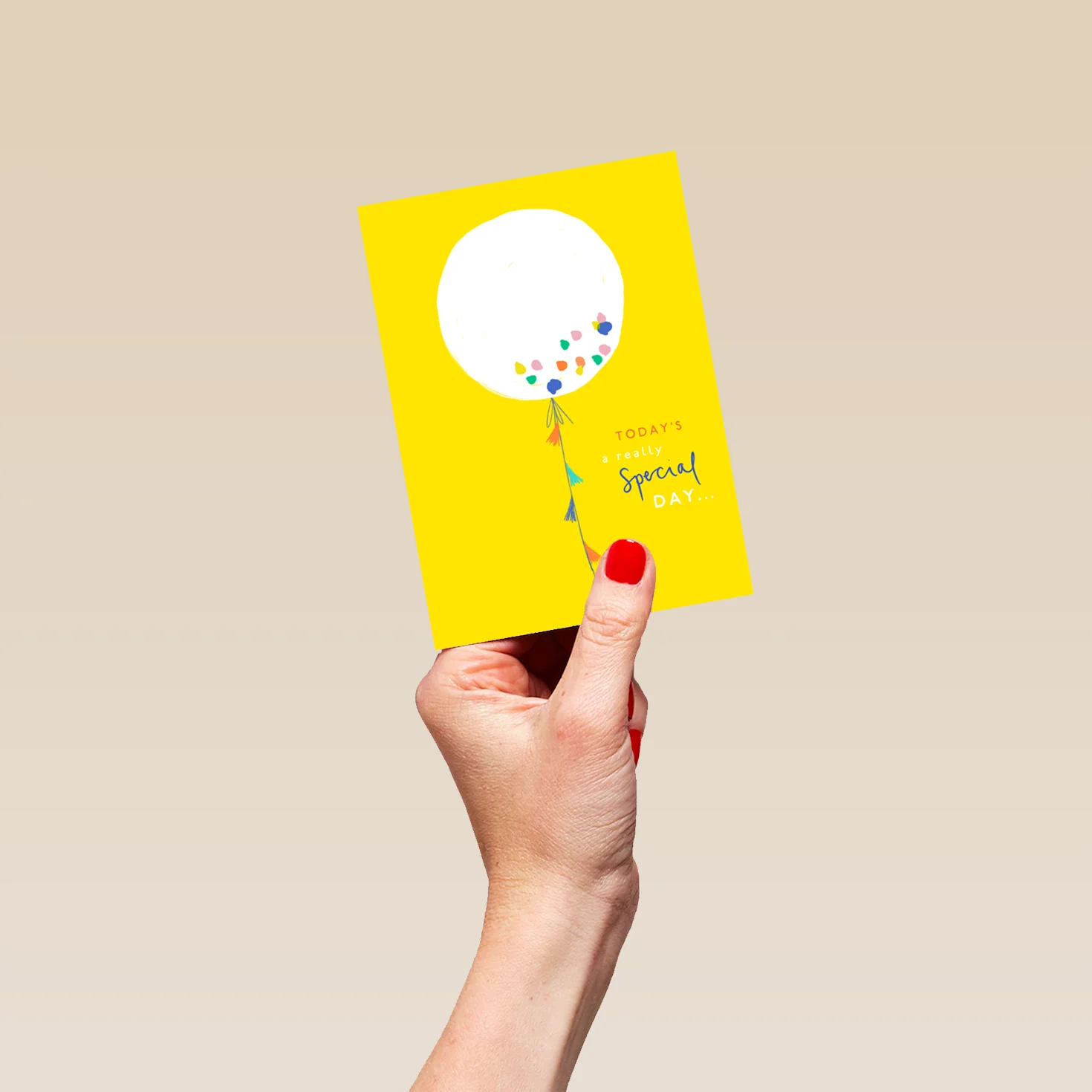 Personalised Birthday Balloons Card For Kids - Image 4