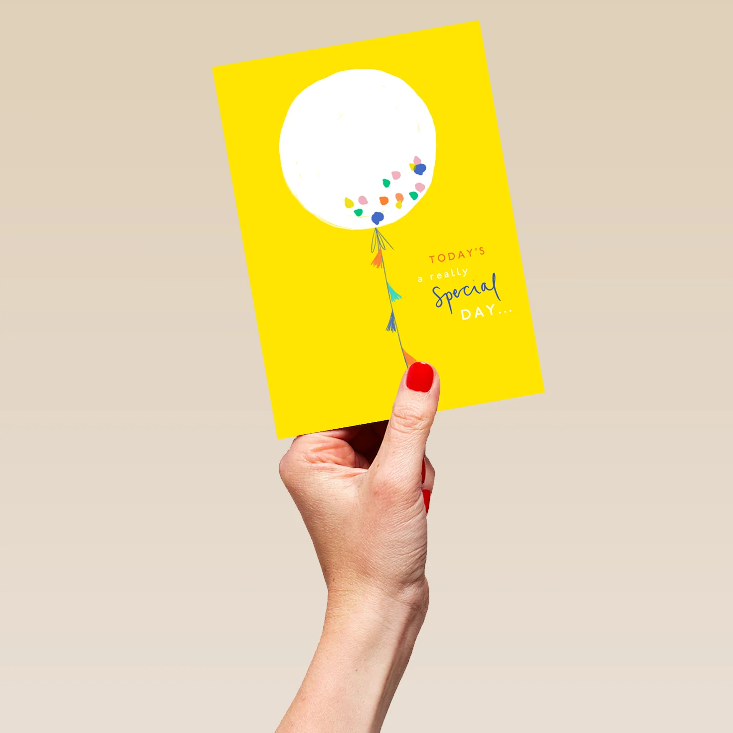 Personalised Birthday Balloons Card For Kids - Image 5