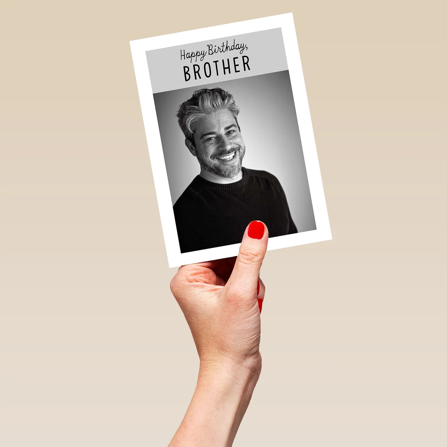 Personalised Birthday Brother Photo Card - Image 5