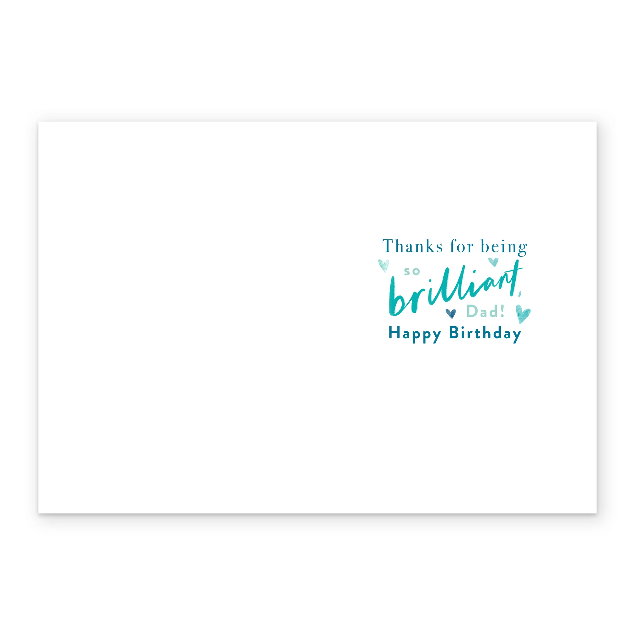 Personalised Birthday Card for Dad - Word-Filled Gift Design - Image 3