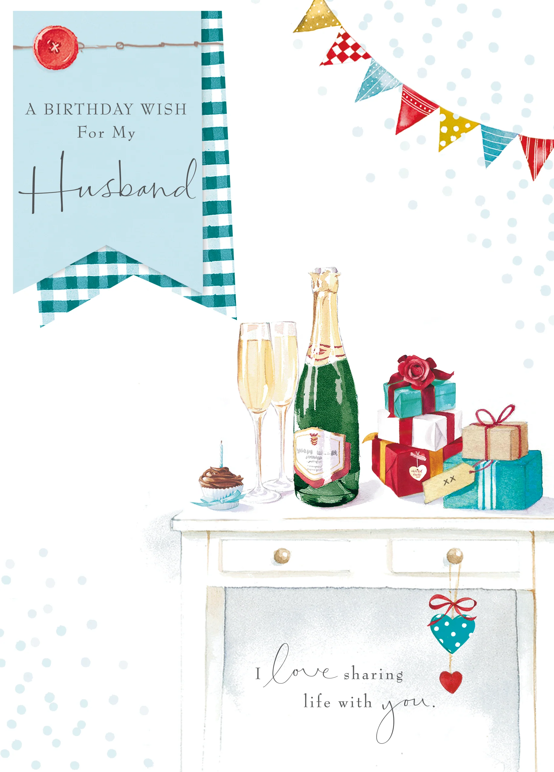 Personalised Birthday Card For Husband
