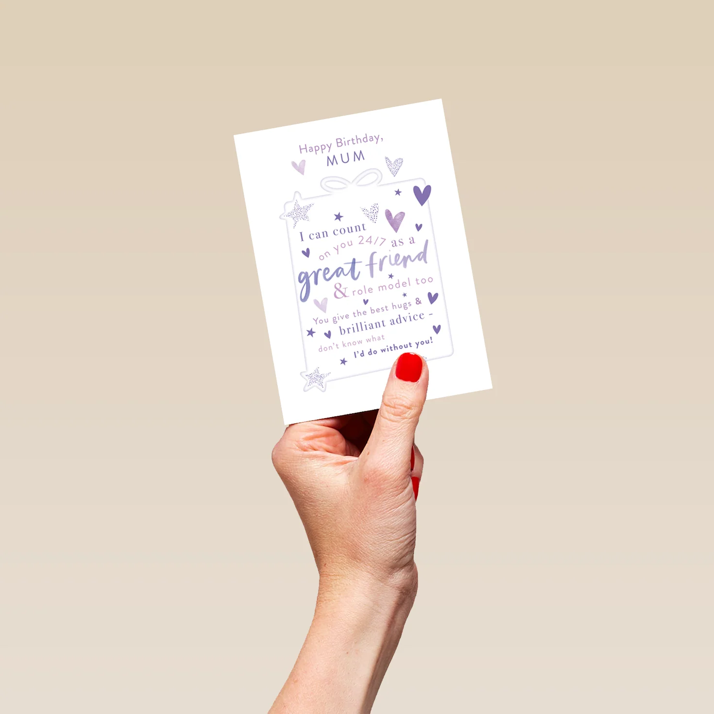 Personalised Birthday Card for Mum - Word-Filled Gift Design - Image 4