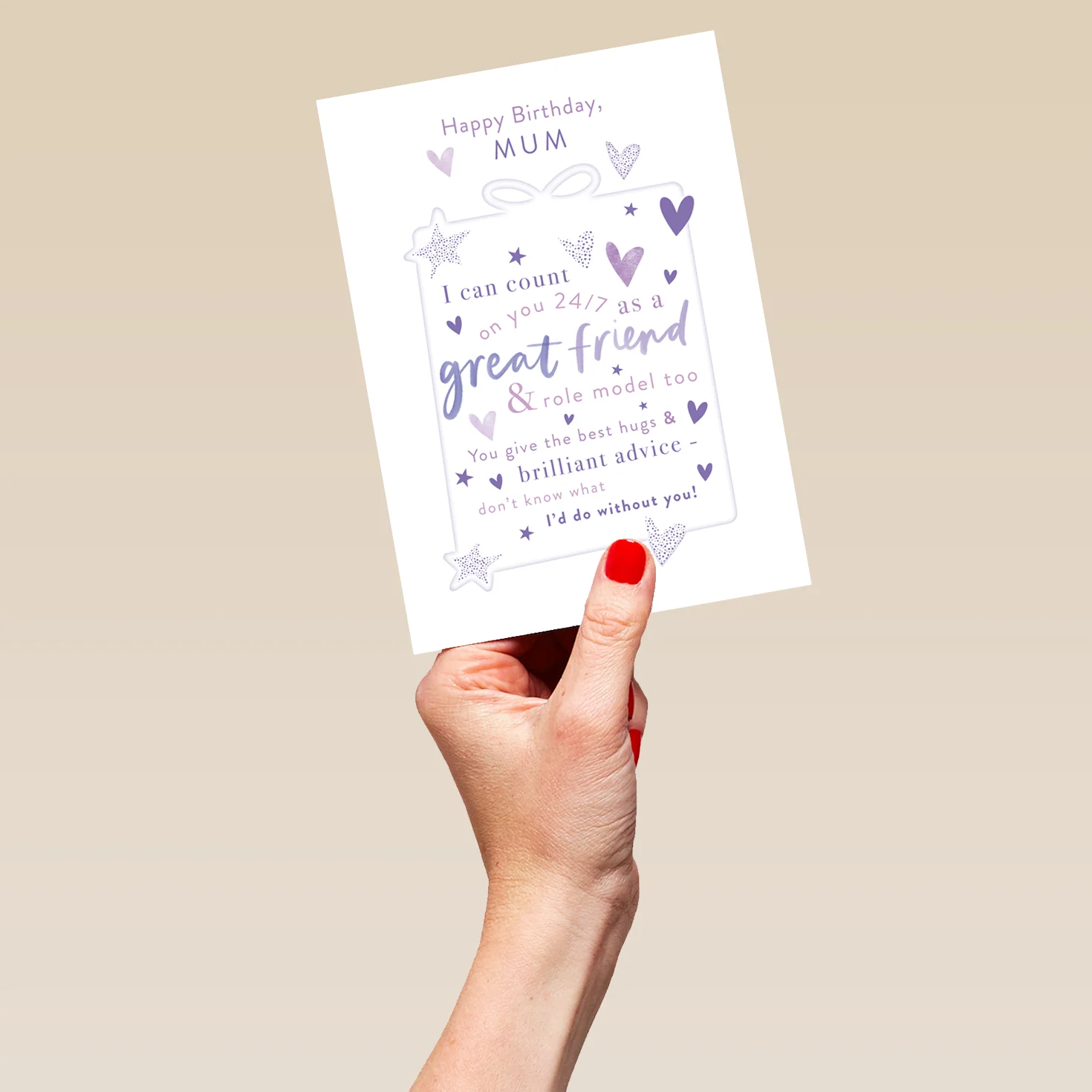 Personalised Birthday Card for Mum - Word-Filled Gift Design - Image 5