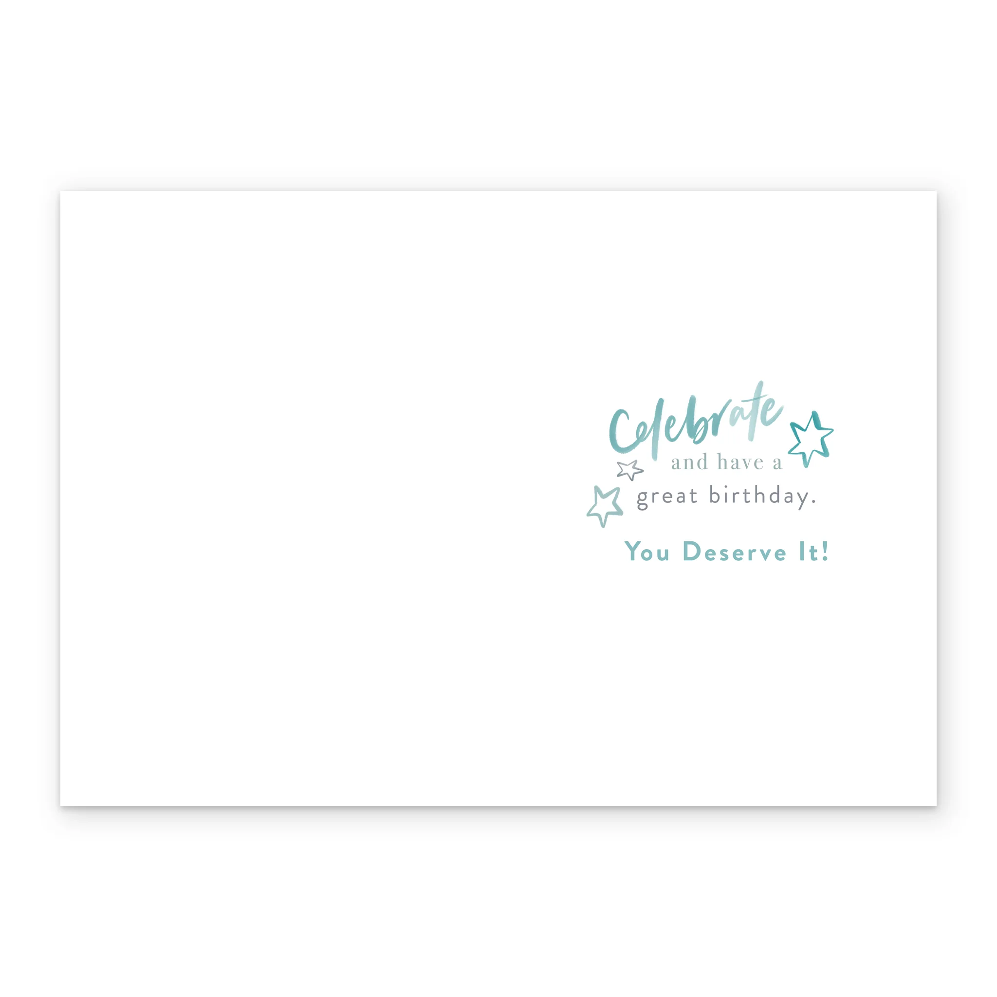 Personalised Birthday Card for Son-in-Law - Word-Filled Star Design - Image 3