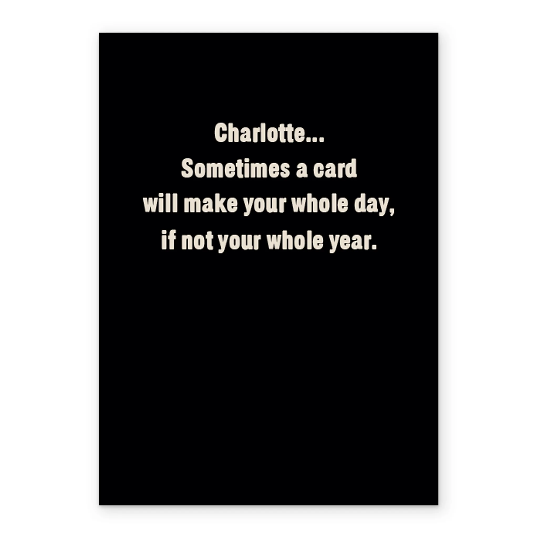 Personalised Birthday Card That Makes Your Day - Image 2