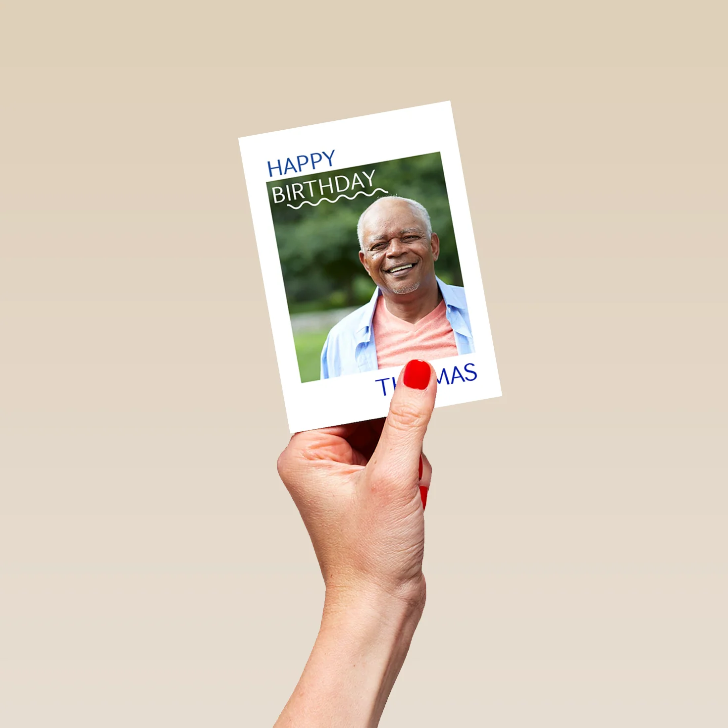 Personalised Birthday For Him Photo Card - Image 4