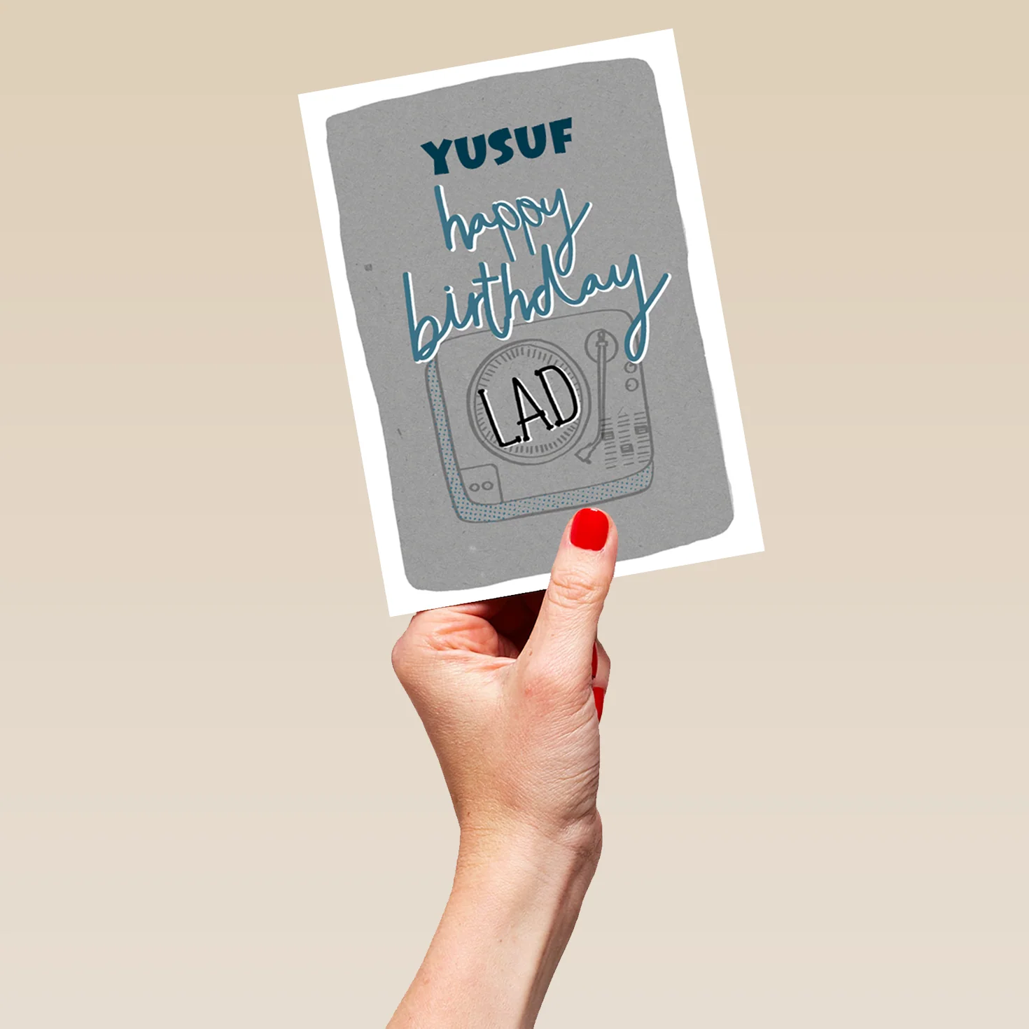 Personalised Birthday Lad Son Birthday Card - Image 5