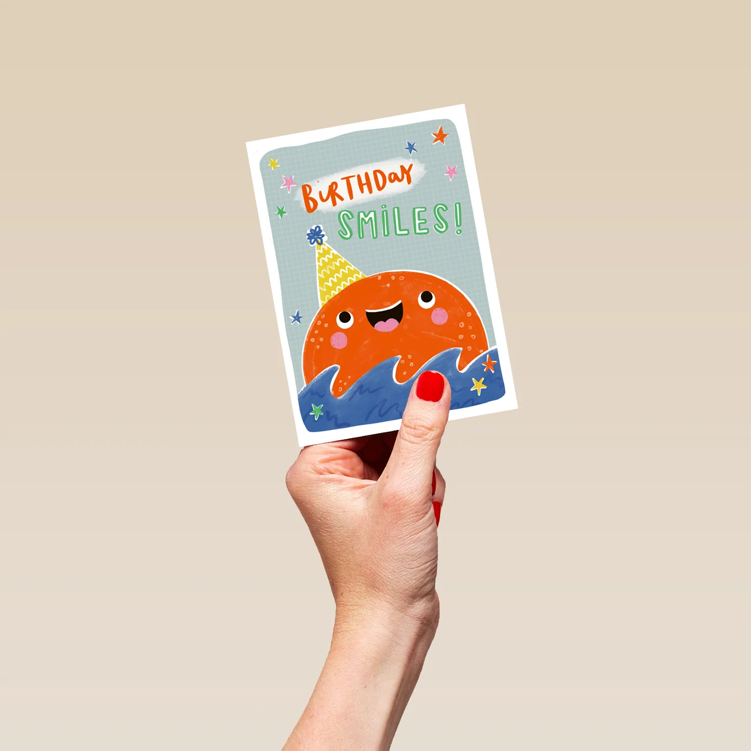 Personalised Birthday Smiles Kids Card - Image 4