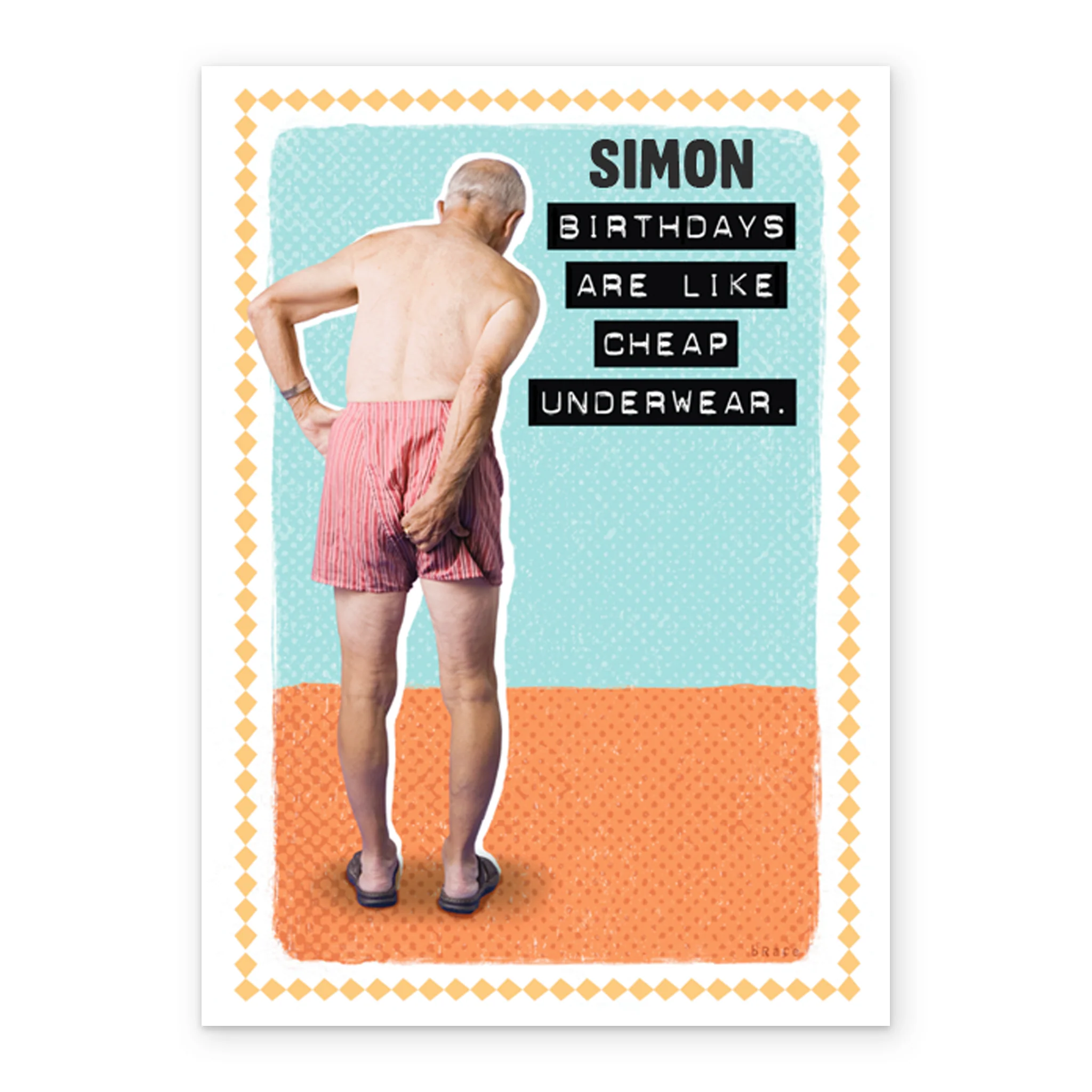 Personalised Birthdays Are Like Cheap Underwear Card - Image 2