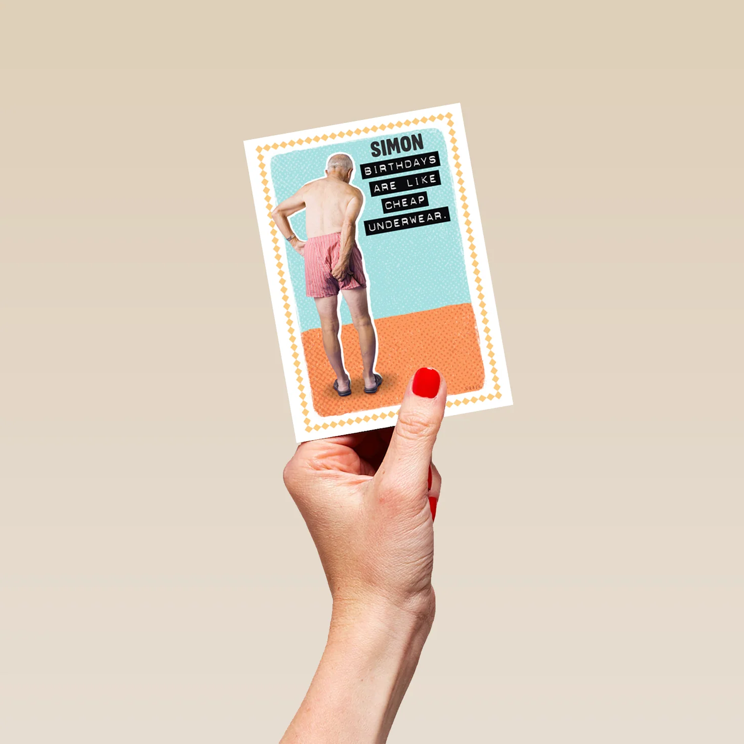 Personalised Birthdays Are Like Cheap Underwear Card - Image 4