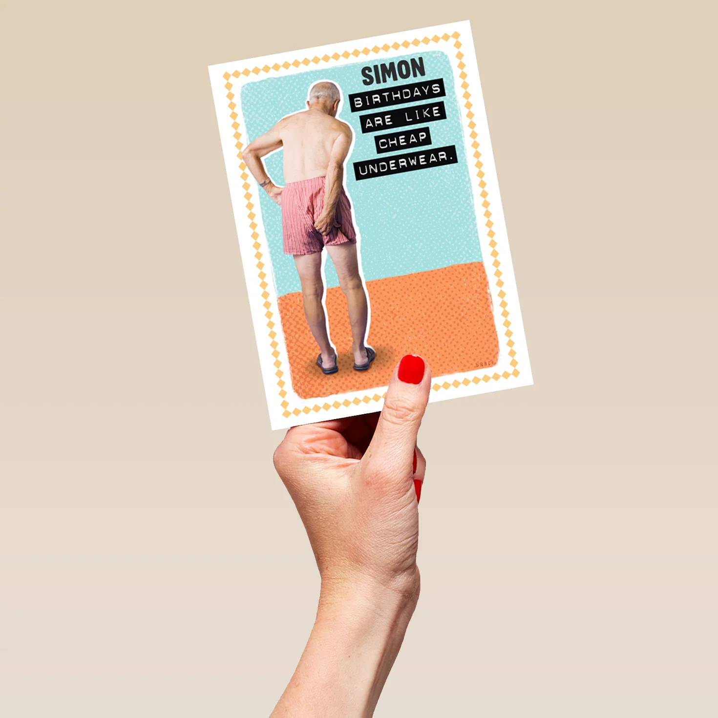 Personalised Birthdays Are Like Cheap Underwear Card - Image 5