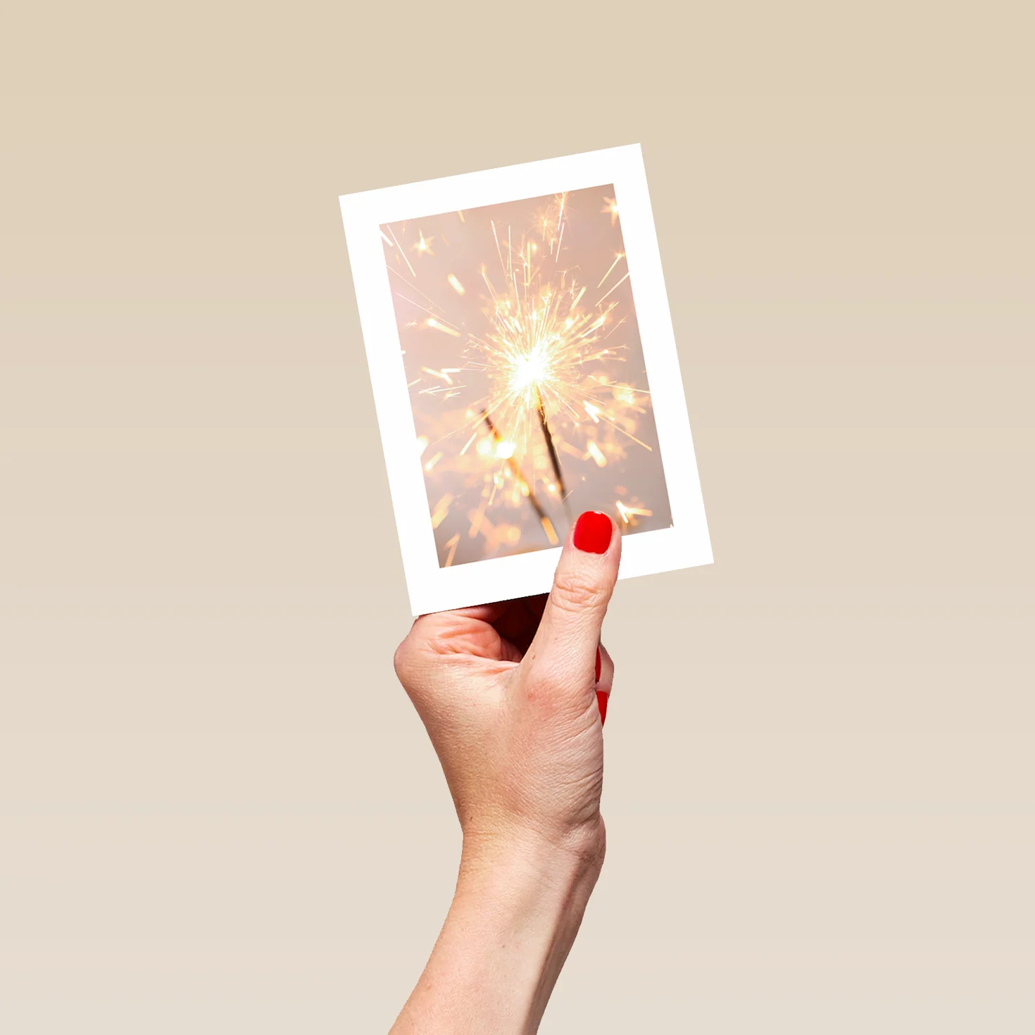 Personalised Blank Brightly Lit Sparkler Card - Image 4