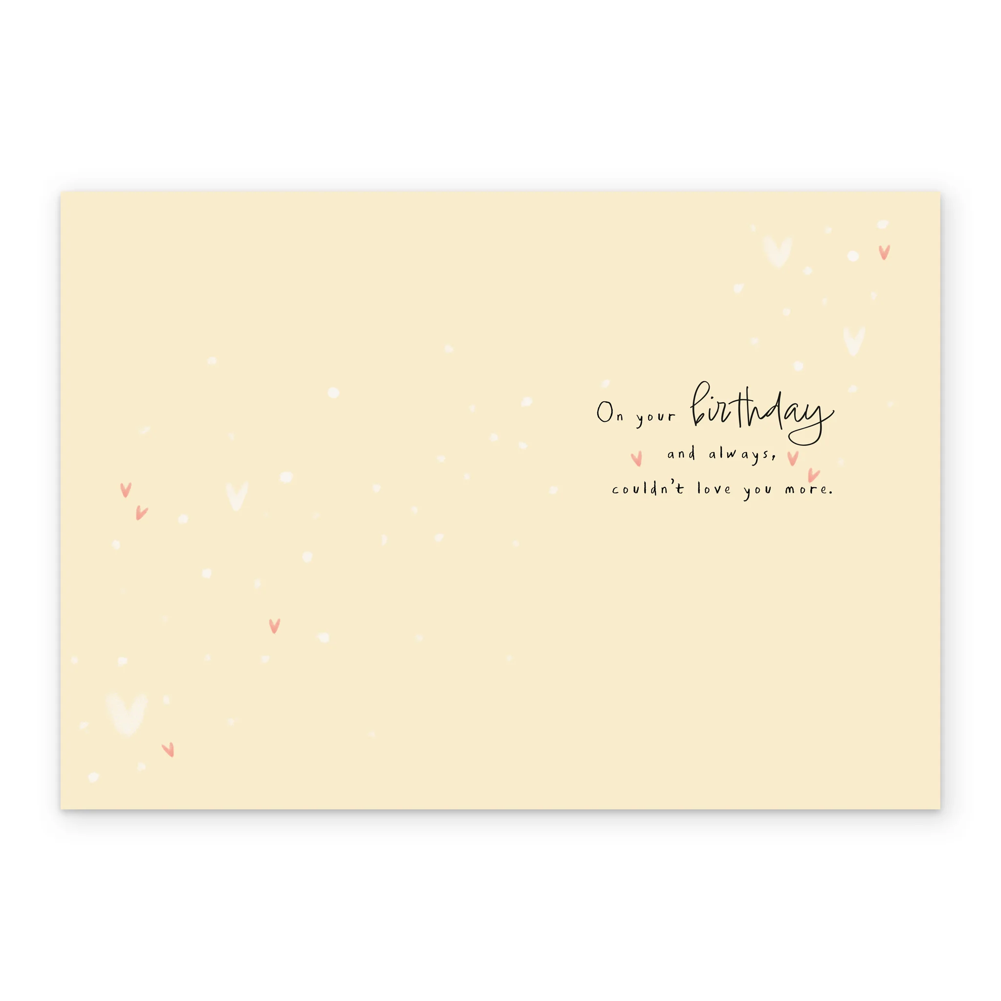 Personalised Blue Cake & Stars Birthday Card for Husband - Image 3