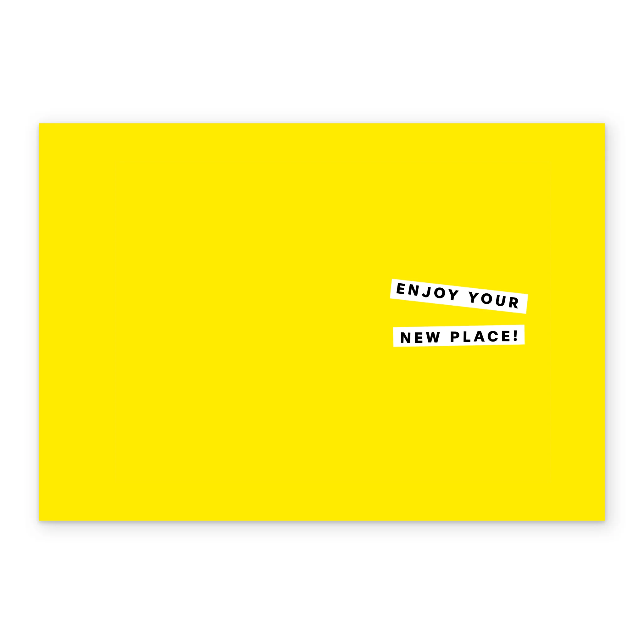 Personalised Blue House New Home Card - Image 3