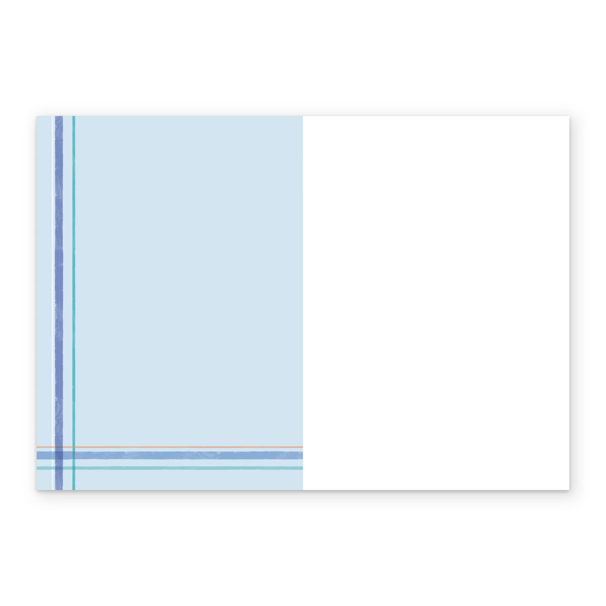Personalised Blue Plaid Father's Day Card - Image 3