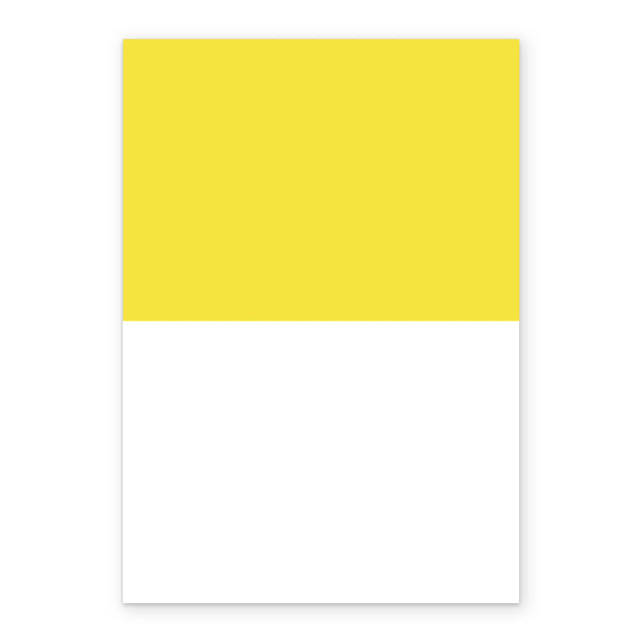 Personalised Blue & Yellow Border Greeting Card - Image 3