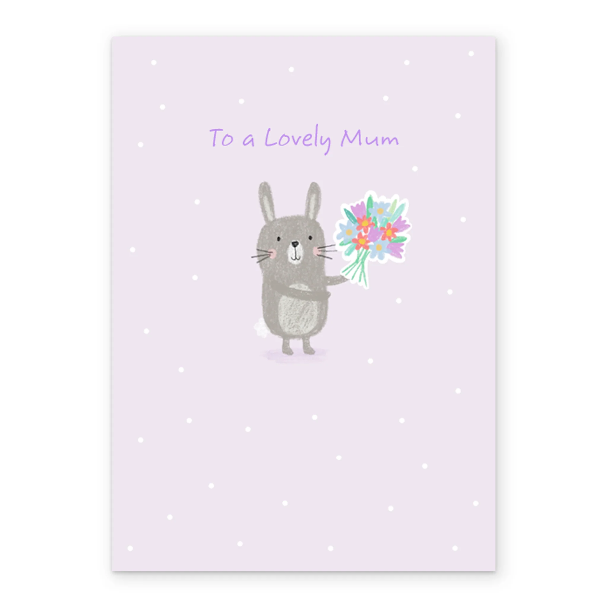 Personalised Bouquet Of Flowers Card For Mum - Image 2