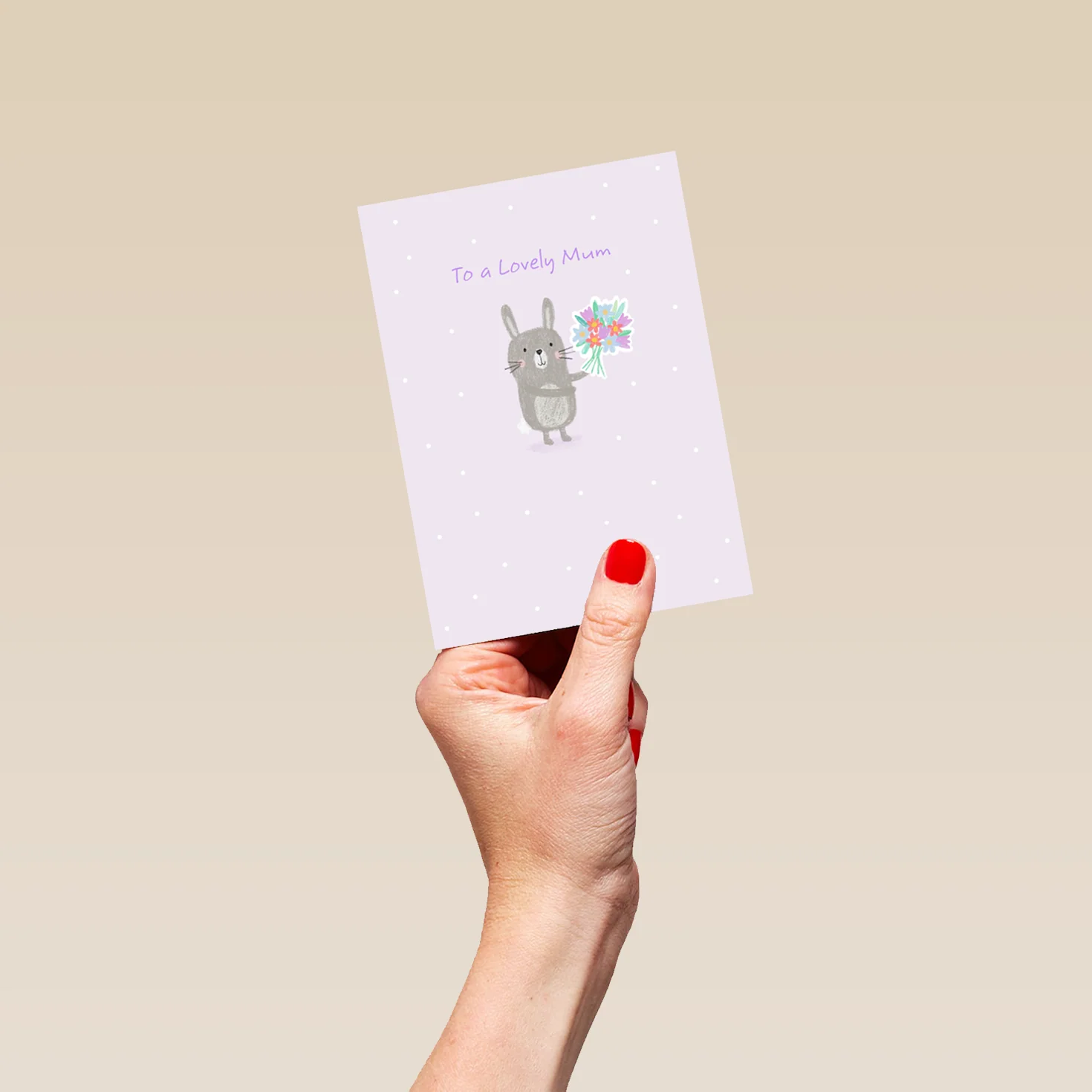 Personalised Bouquet Of Flowers Card For Mum - Image 4