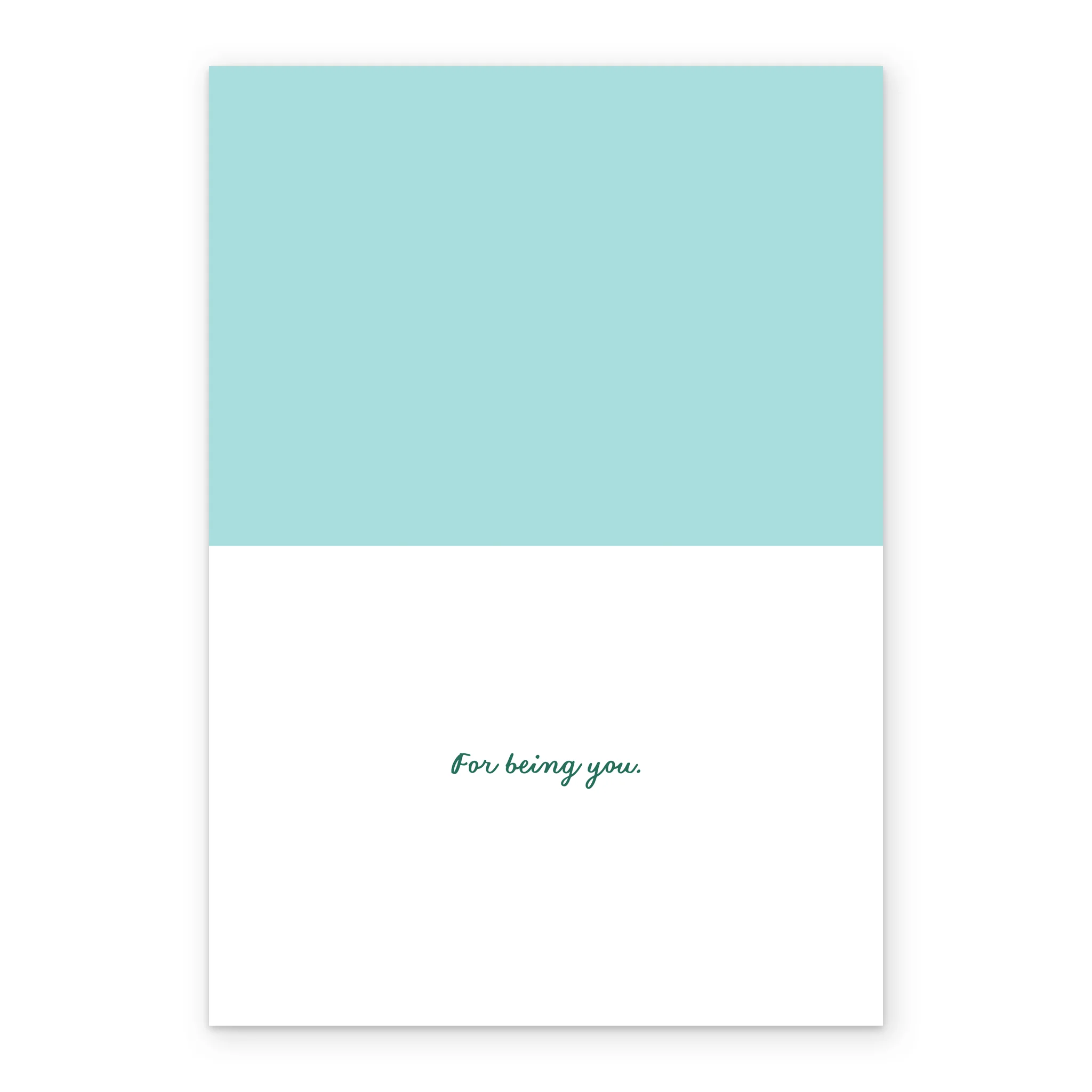 Personalised Bouquet of Flowers Thank You Card - Image 3