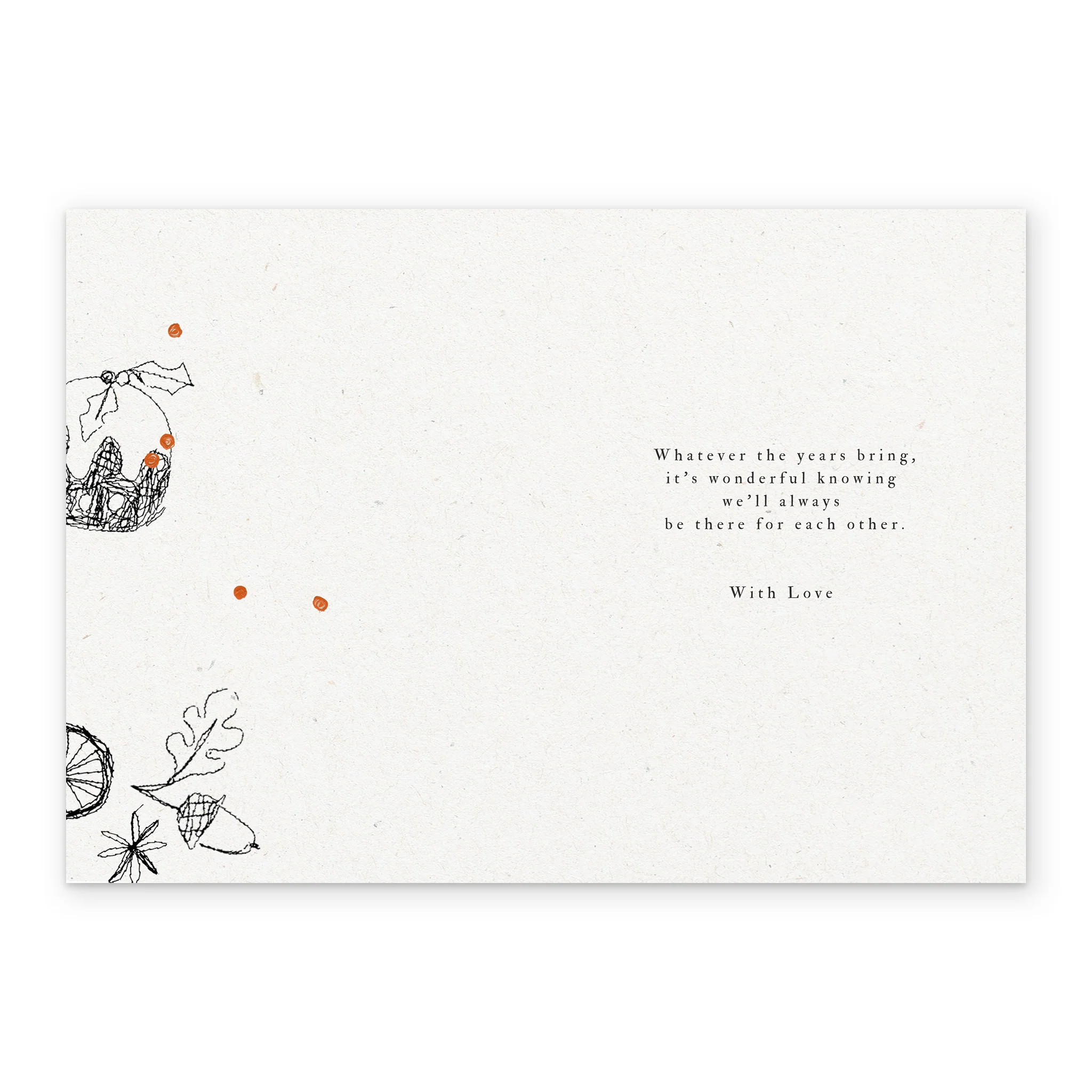 Personalised Brother Cherished Memories Christmas Card - Image 3