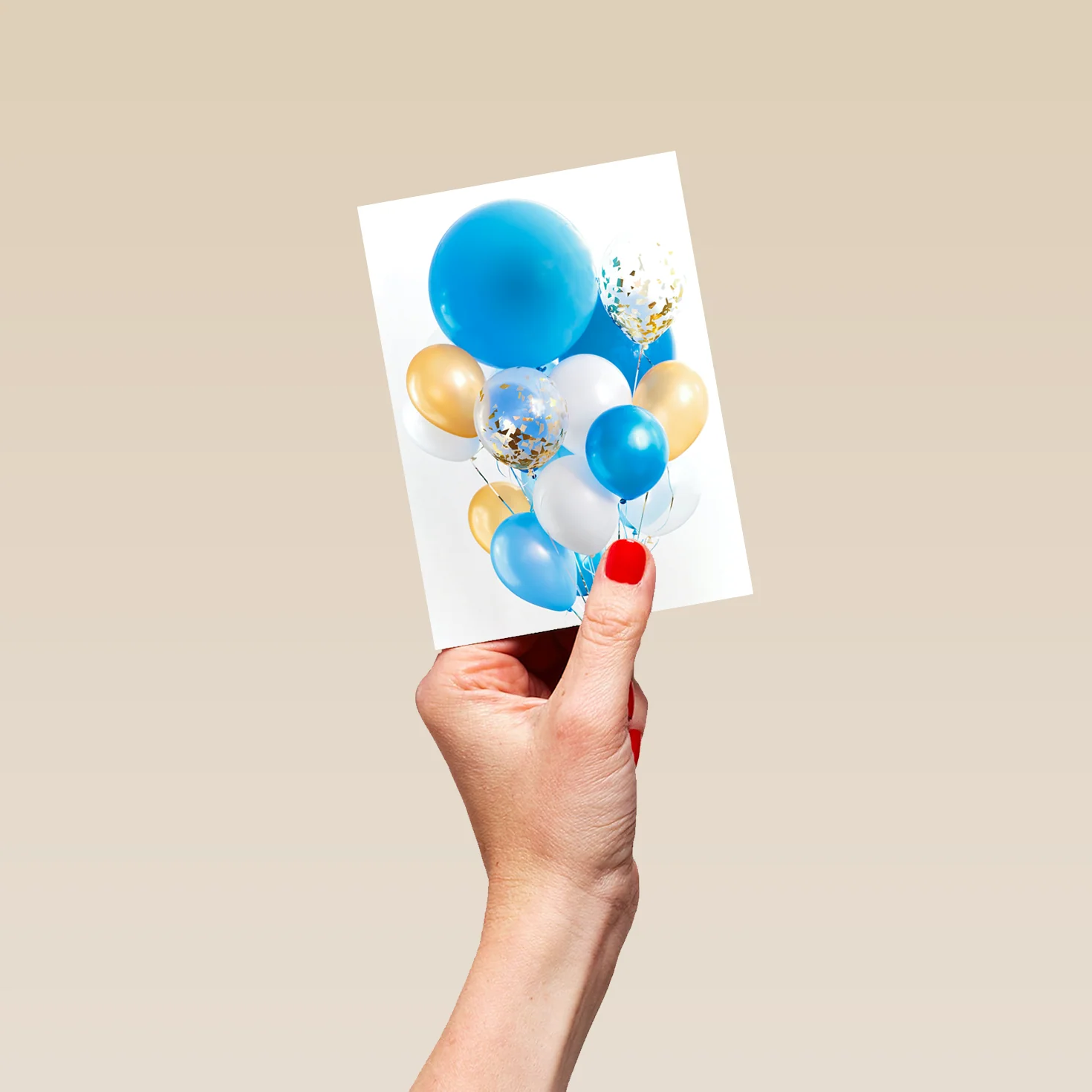 Personalised Bunch Of Balloons Birthday Card - Image 4