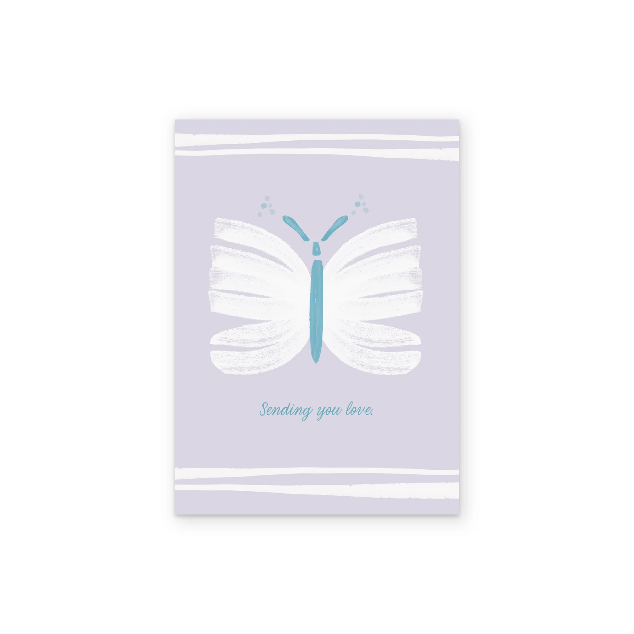Personalised Butterfly Print Sympathy Card - Image 2
