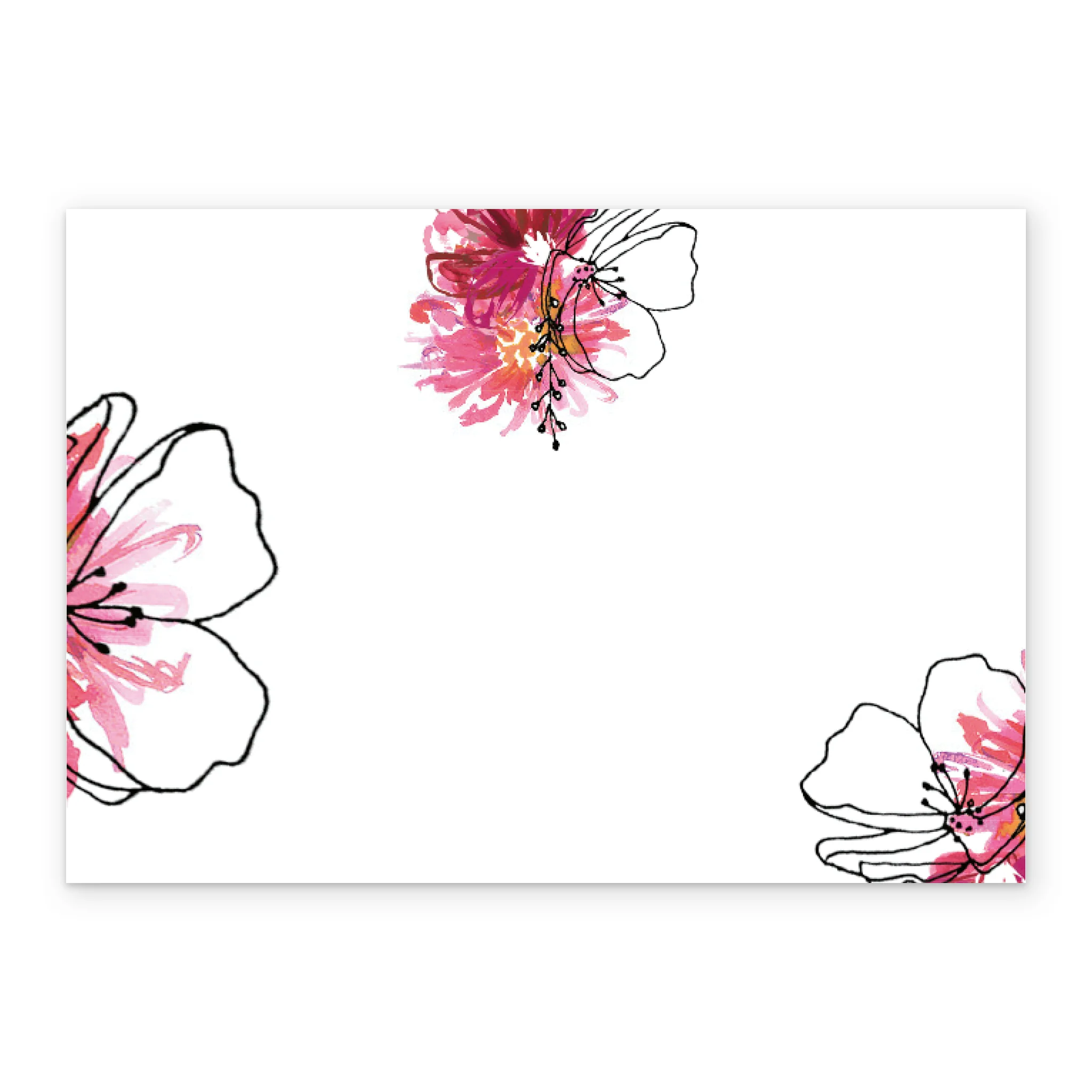 Personalised Cake And Flowers Happy Birthday Card - Image 3