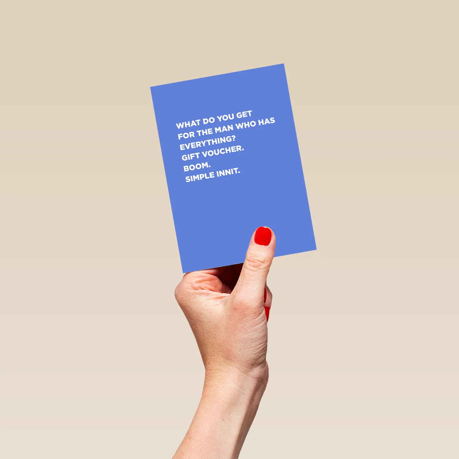Personalised Card For The Man Who Has Everything - Image 4