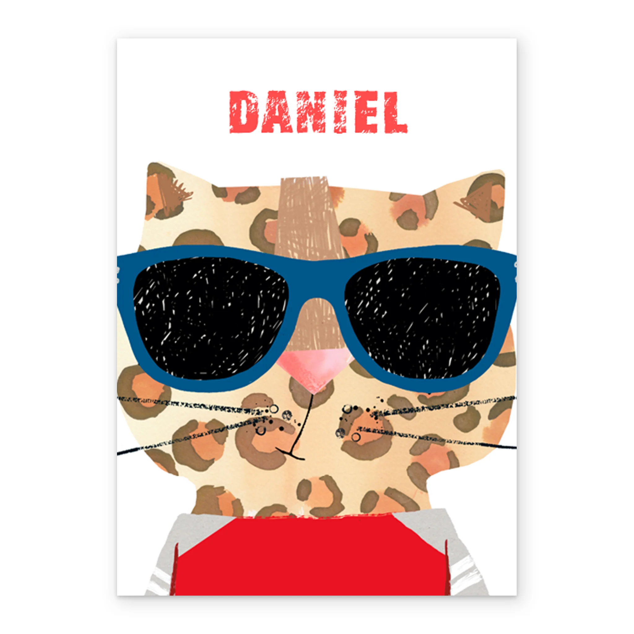 Personalised Cat Sunglasses For Son Card - Image 2