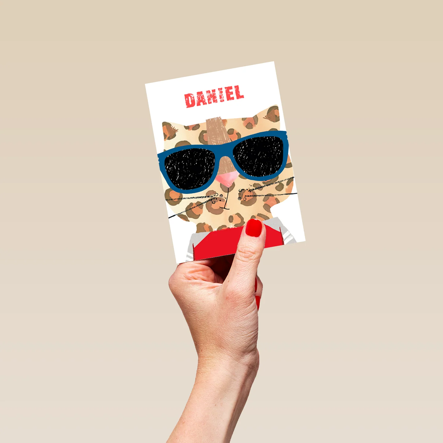 Personalised Cat Sunglasses For Son Card - Image 4