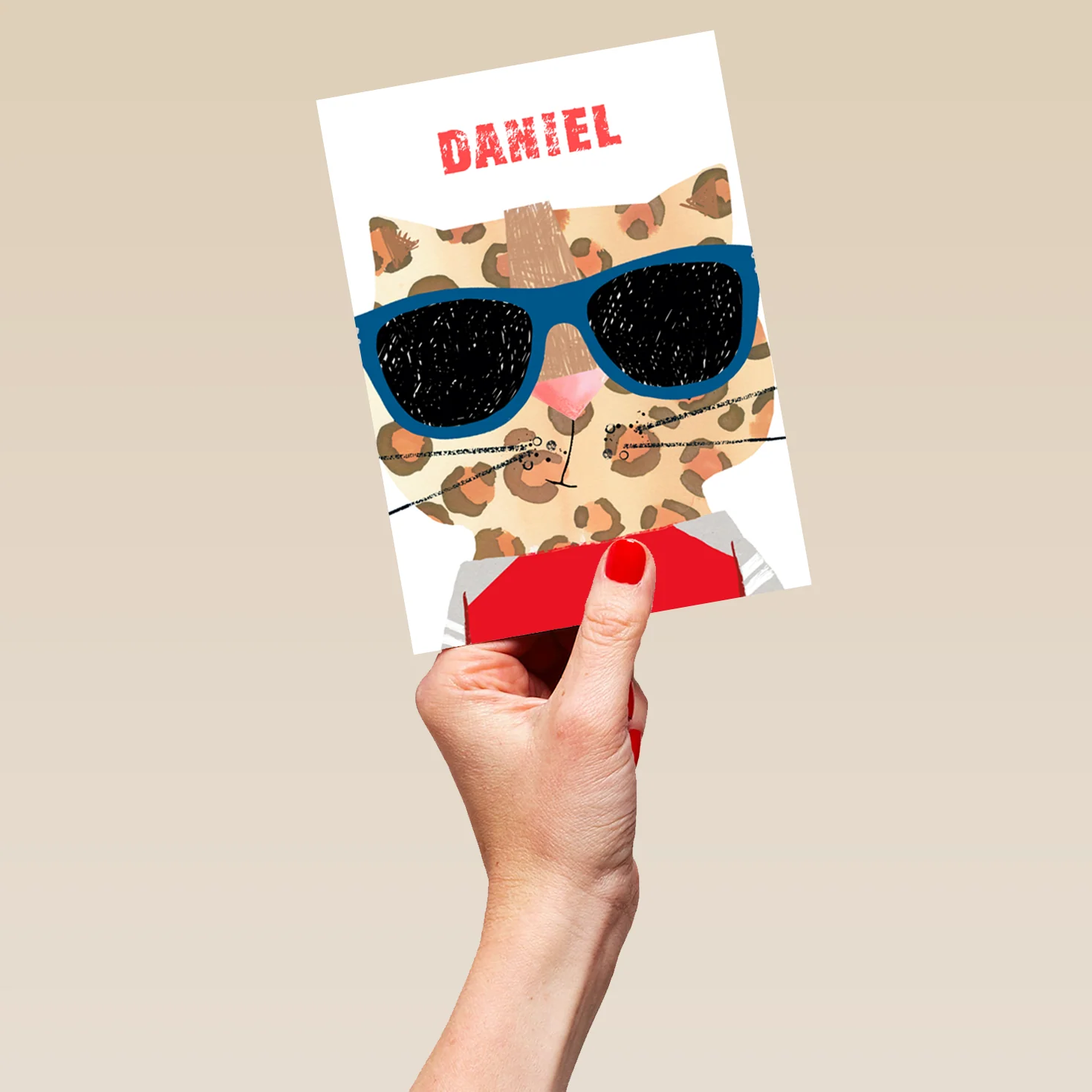 Personalised Cat Sunglasses For Son Card - Image 5