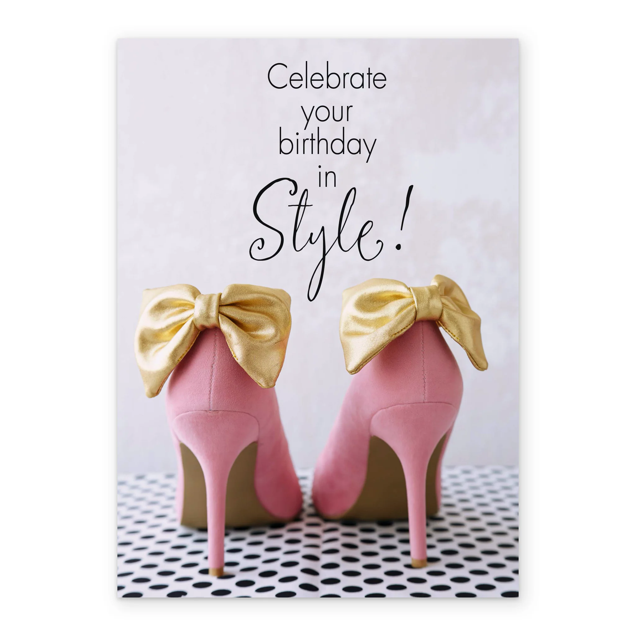 Personalised Celebrate Your Birthday In Style Card - Image 2