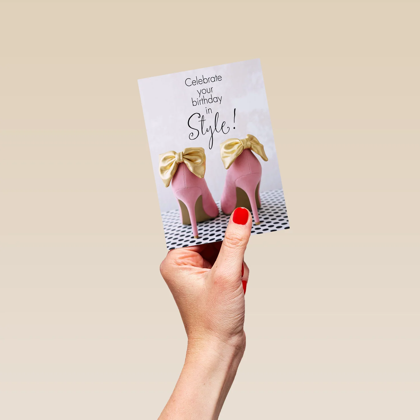 Personalised Celebrate Your Birthday In Style Card - Image 4