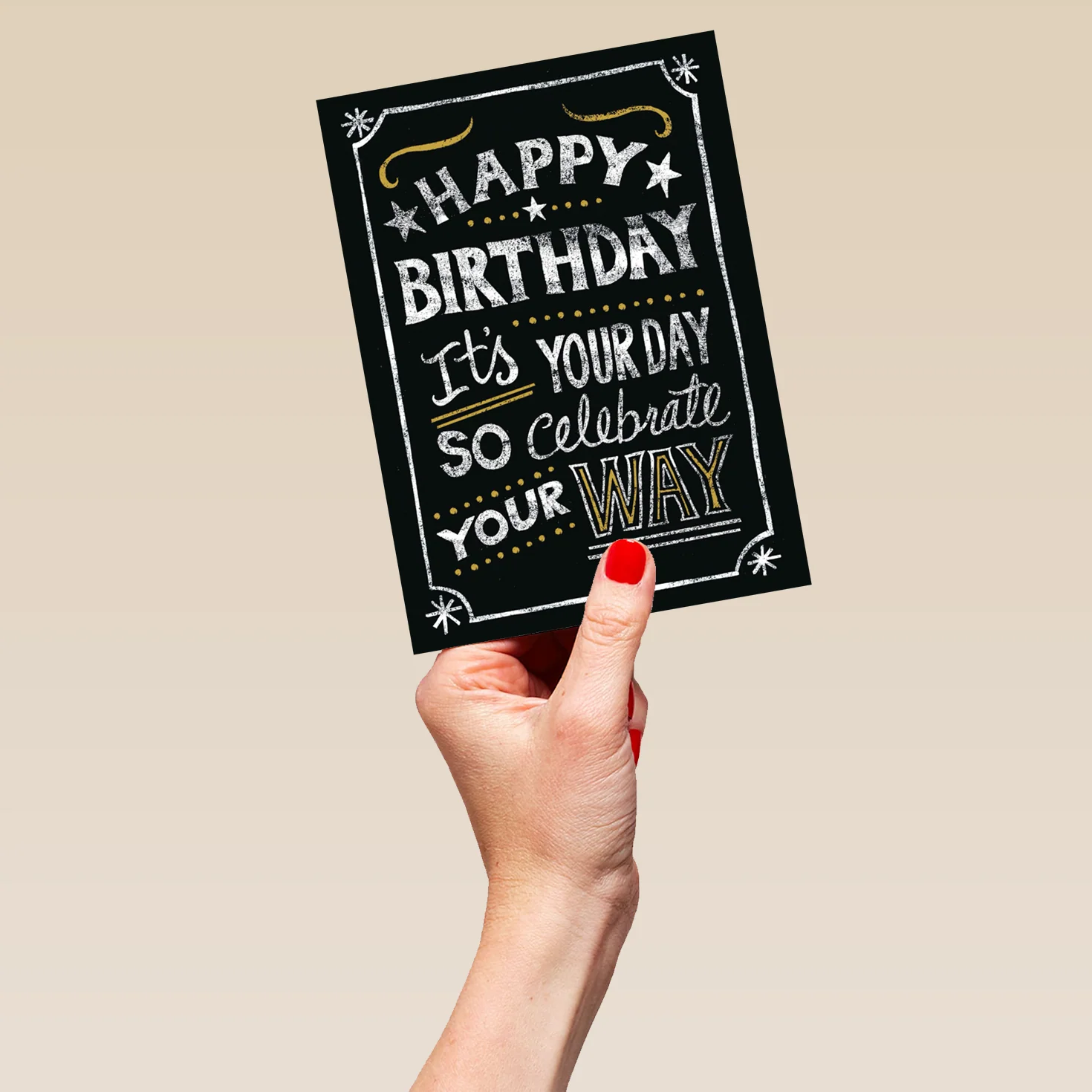 Personalised Celebrate Your Way Card - Image 5