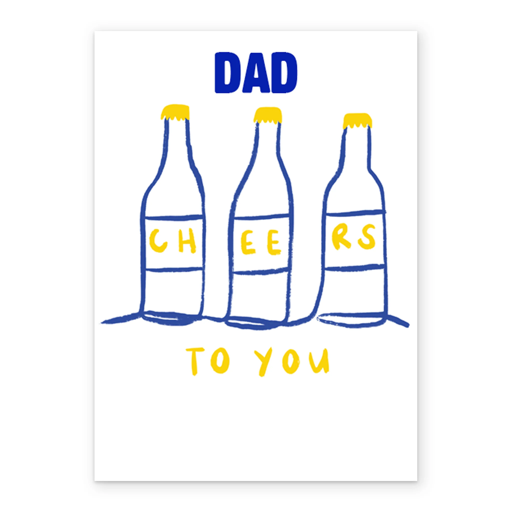 Personalised Cheers To You Father's Day Card - Image 2