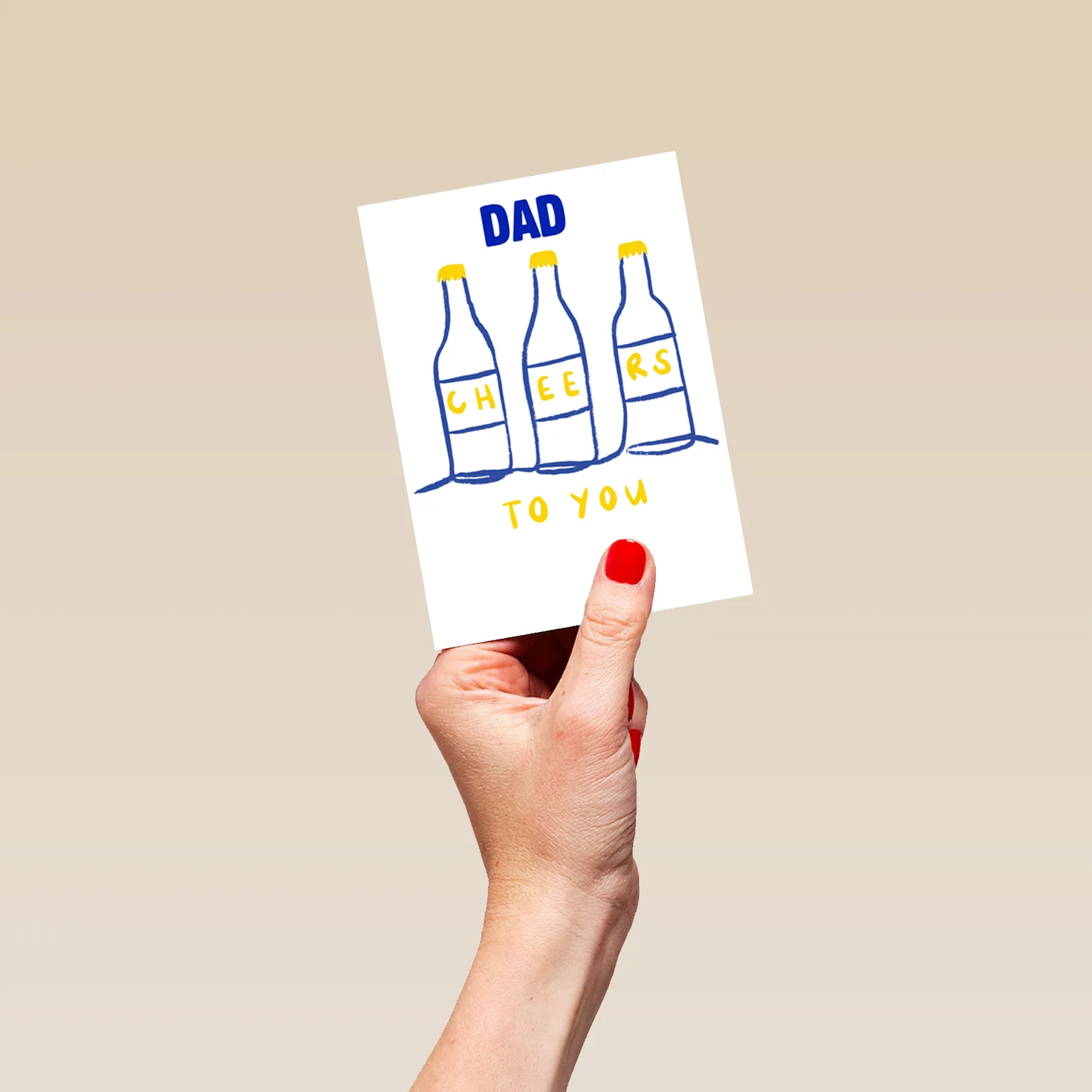 Personalised Cheers To You Father's Day Card - Image 4