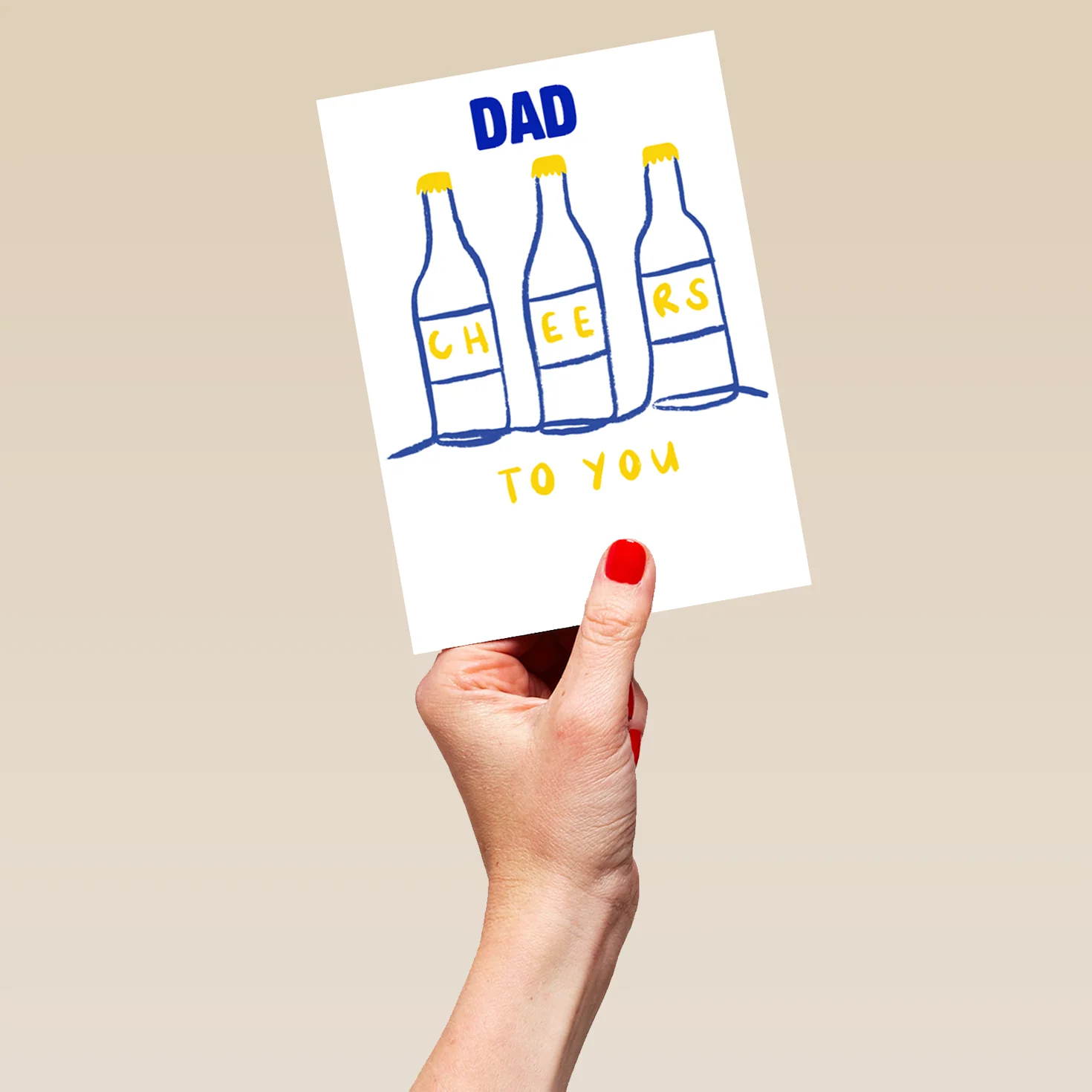 Personalised Cheers To You Father's Day Card - Image 5