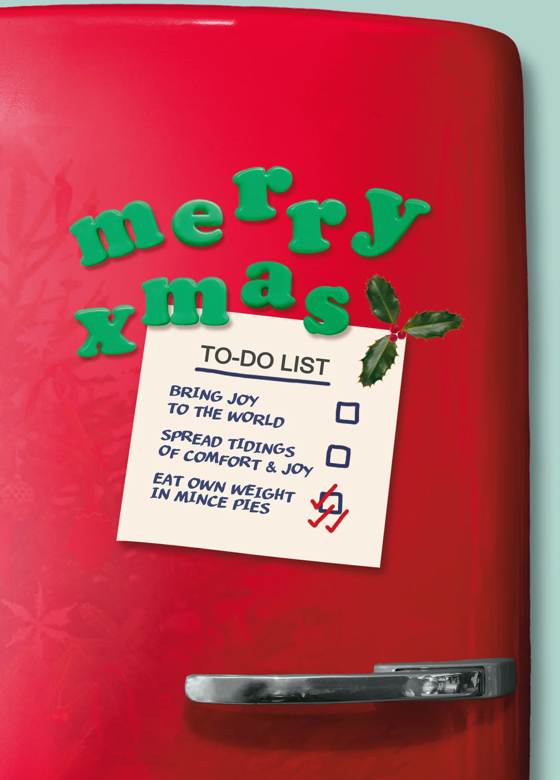 Personalised Christmas To-Do List Card