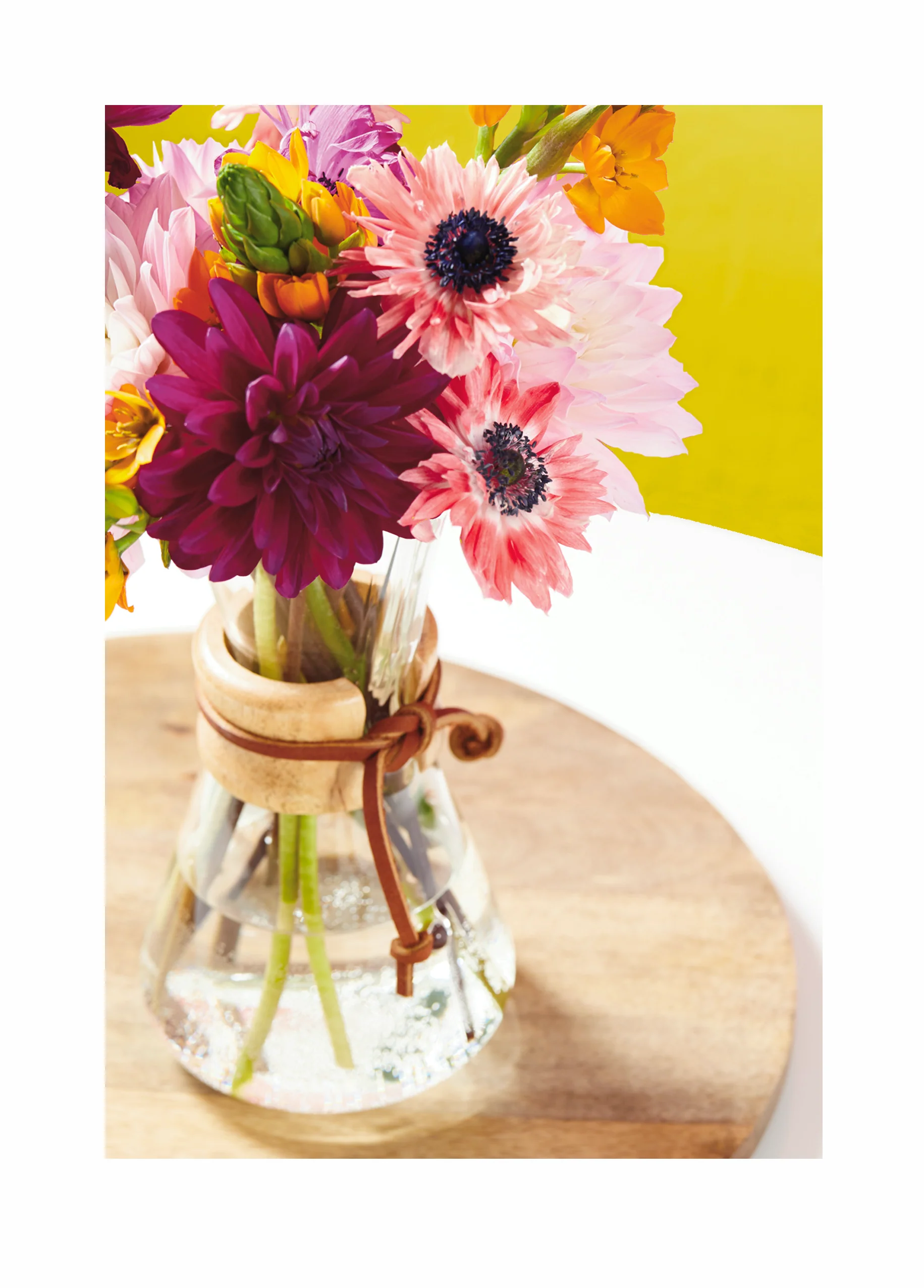 Personalised Classic Bouquet of Flowers Blank Card