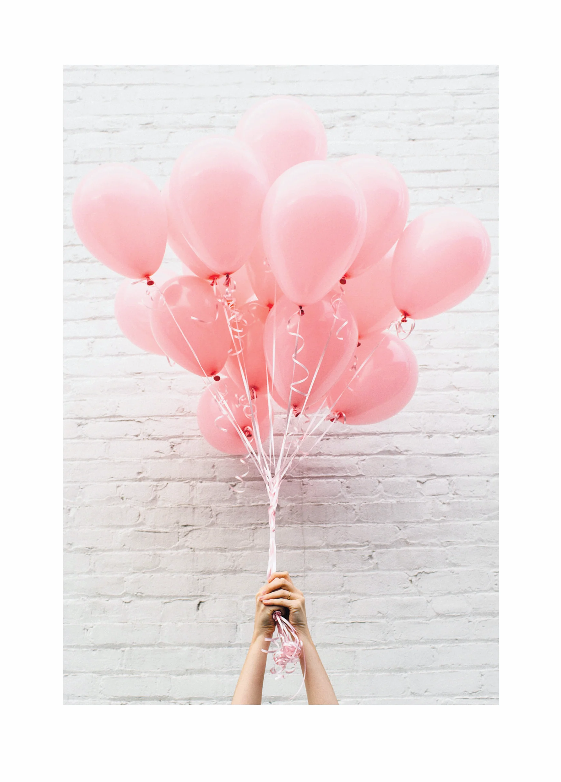 Personalised Classic Bunch of Balloons Birthday Card