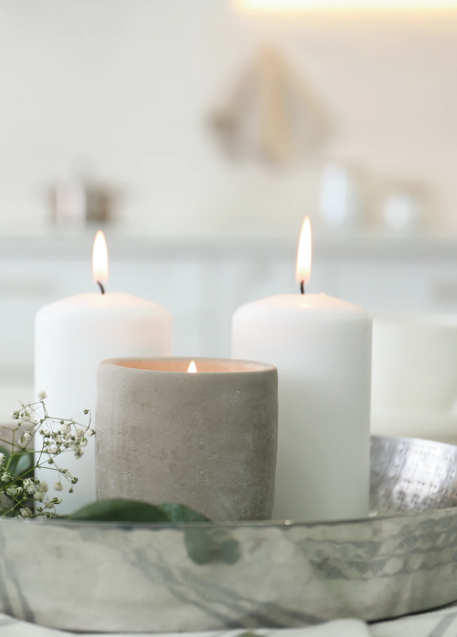 Personalised Classic Candles Gallery Card