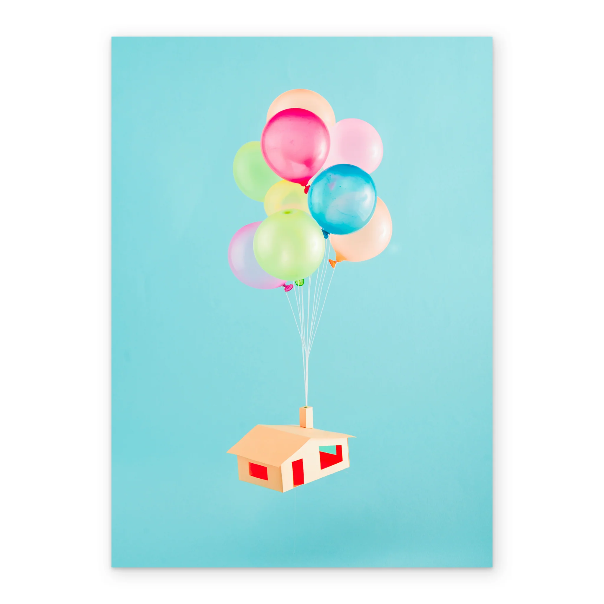 Personalised Classic Colourful Balloons Card - Image 2