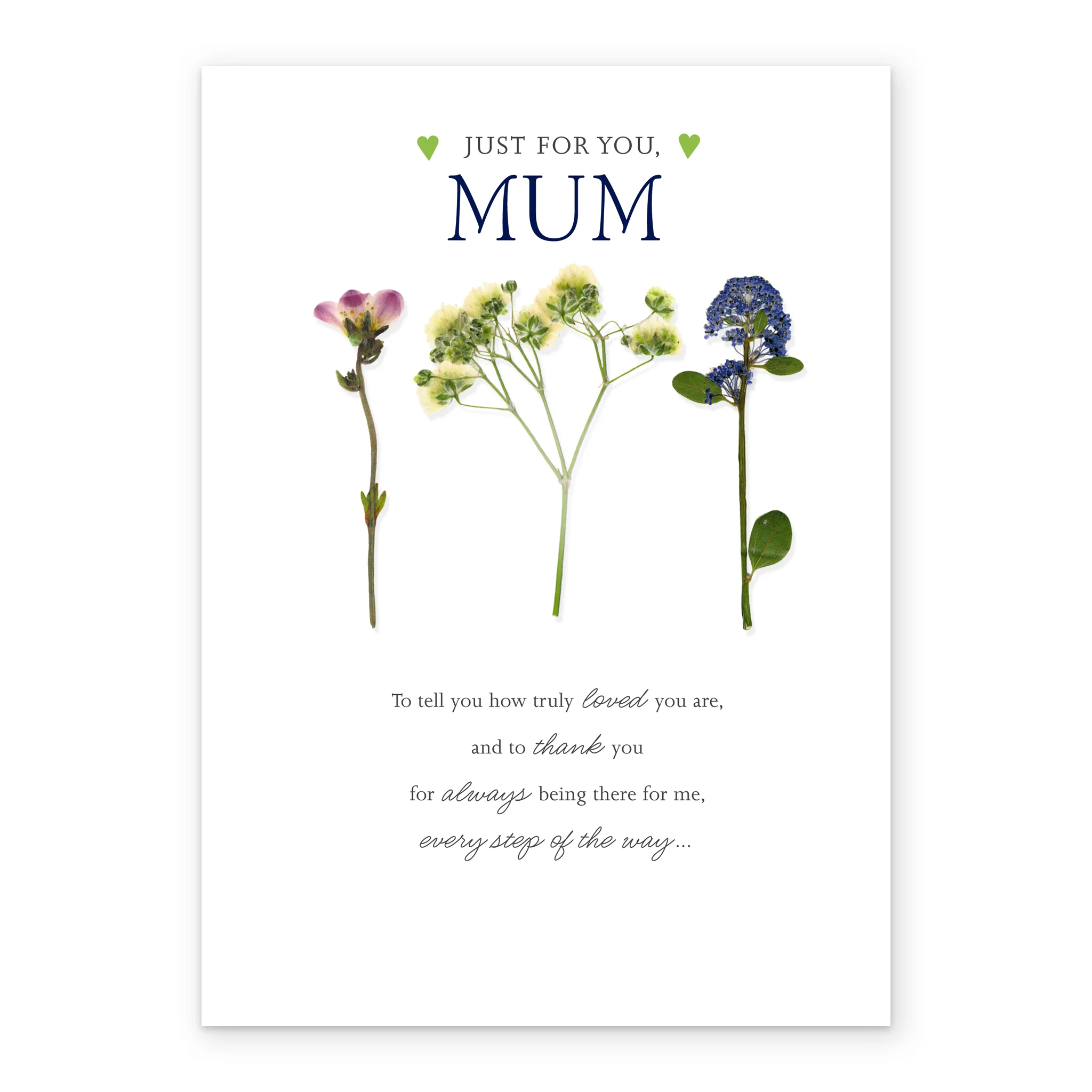 Personalised Classic Floral Mother's Day Card for Mum - Image 2