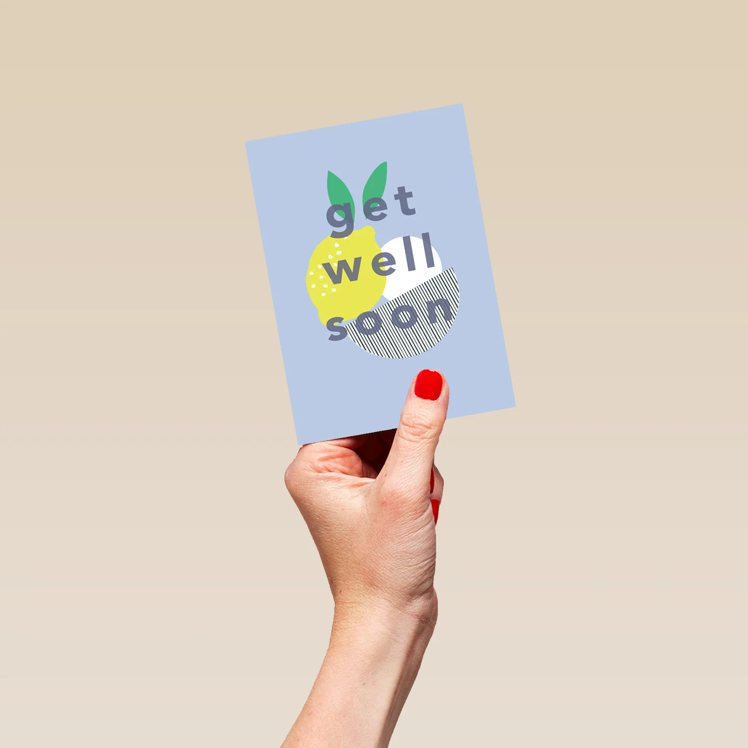 Personalised Classic Fruit Bowl Get Well Soon Card - Image 4