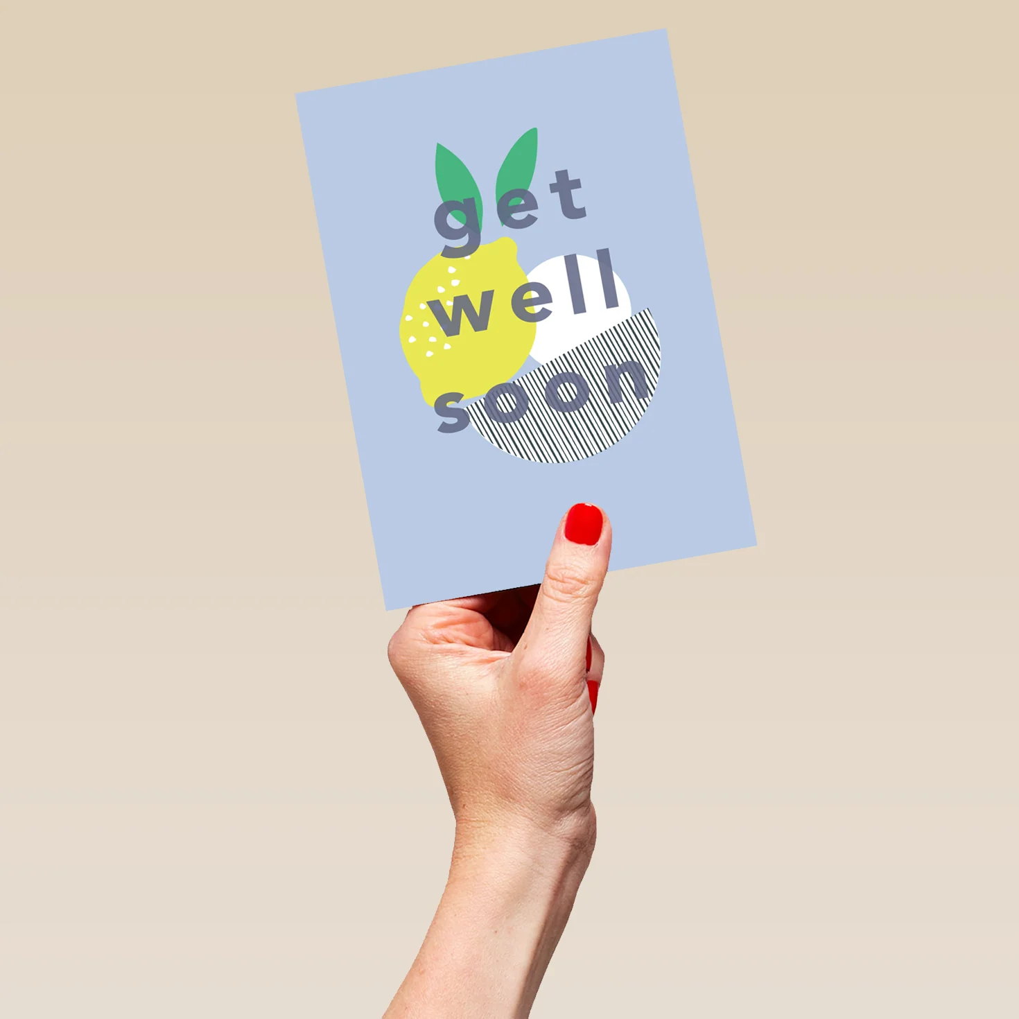 Personalised Classic Fruit Bowl Get Well Soon Card - Image 5