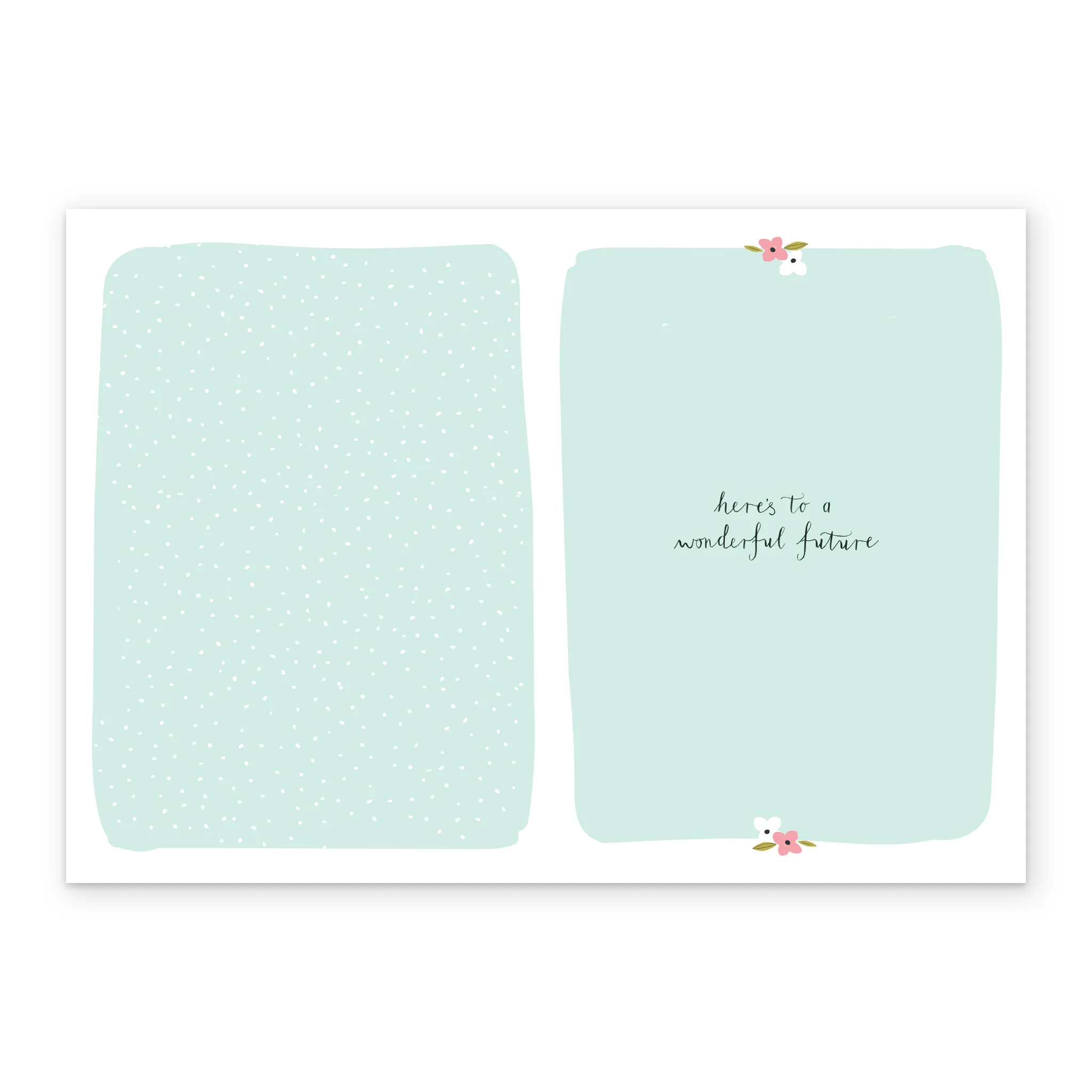 Personalised Classic Illustrated Cake Wedding Congratulations Card - Image 3